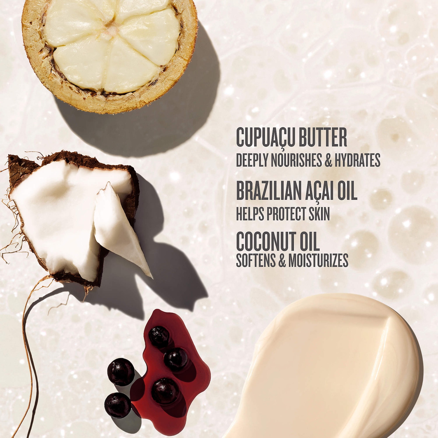Crème de douche hydratante Brazilian 4 Play
