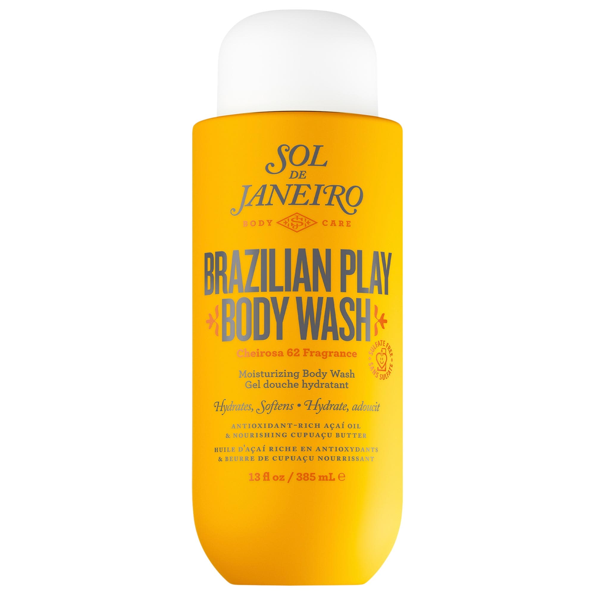 Sol de Janeiro Brazilian Play Moisturizing Shower Cream-Gel oz/ mL