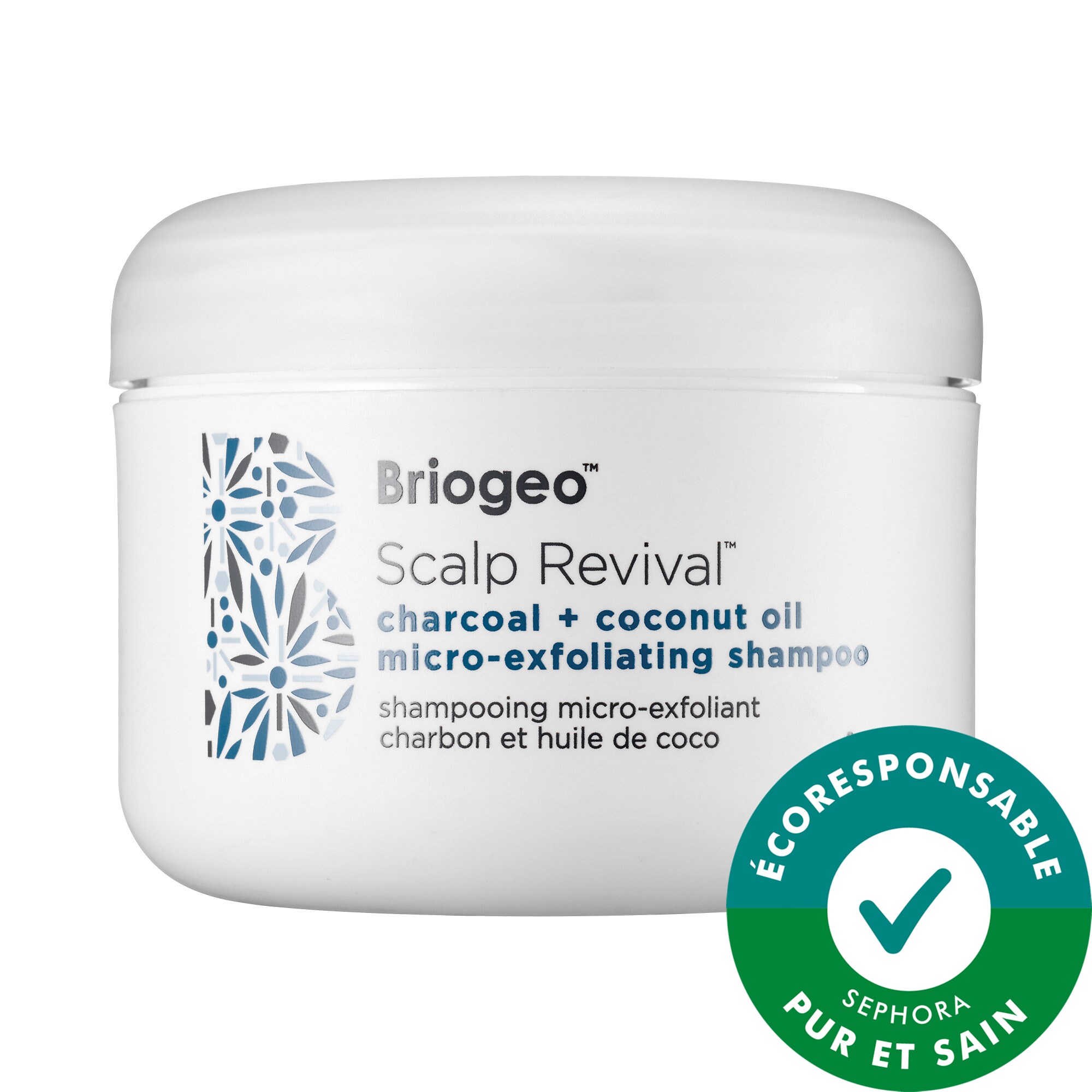 Briogeo Shampoing micro-exfoliant charbon et huile de coco pour cuir chevelu Scalp Revival™ oz/ mL