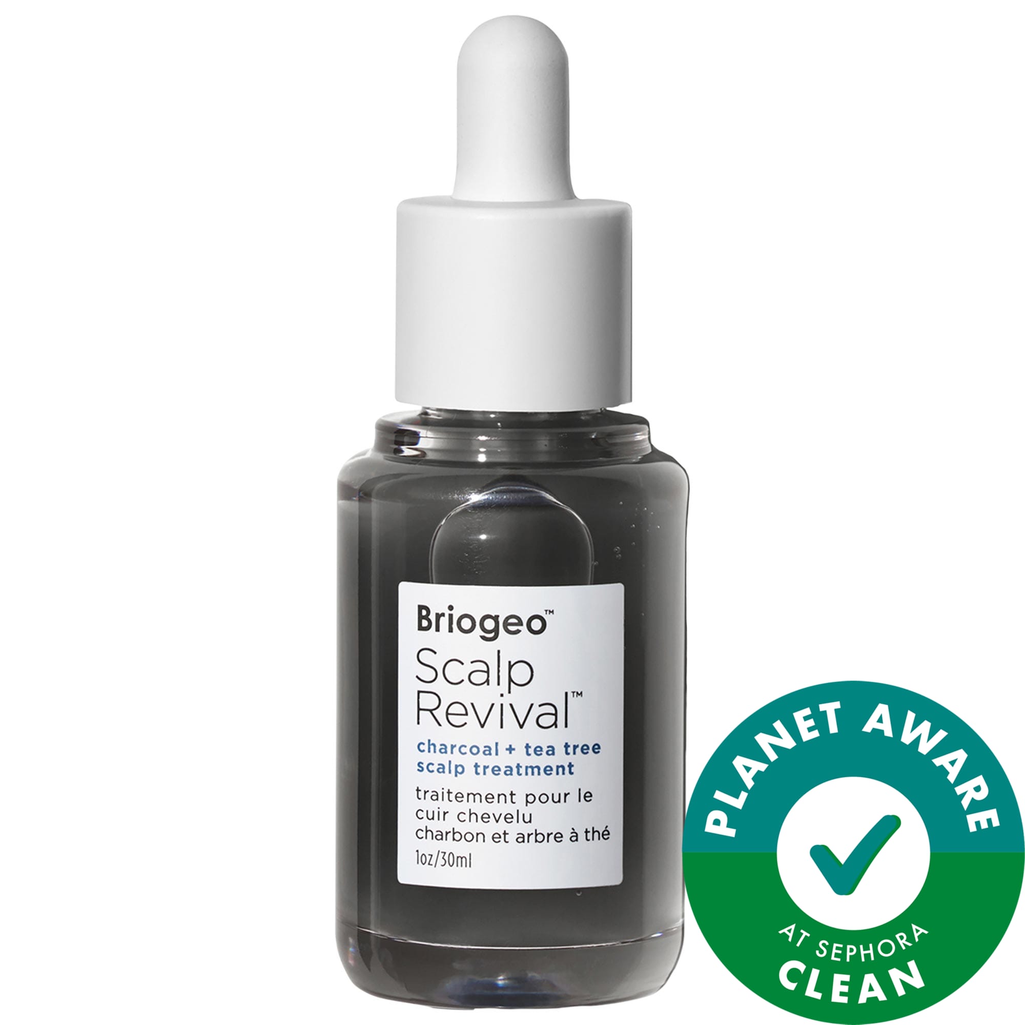 Briogeo Scalp Revival Charcoal + Tea Tree Scalp Treatment Serum 1 oz/ 30 mL
