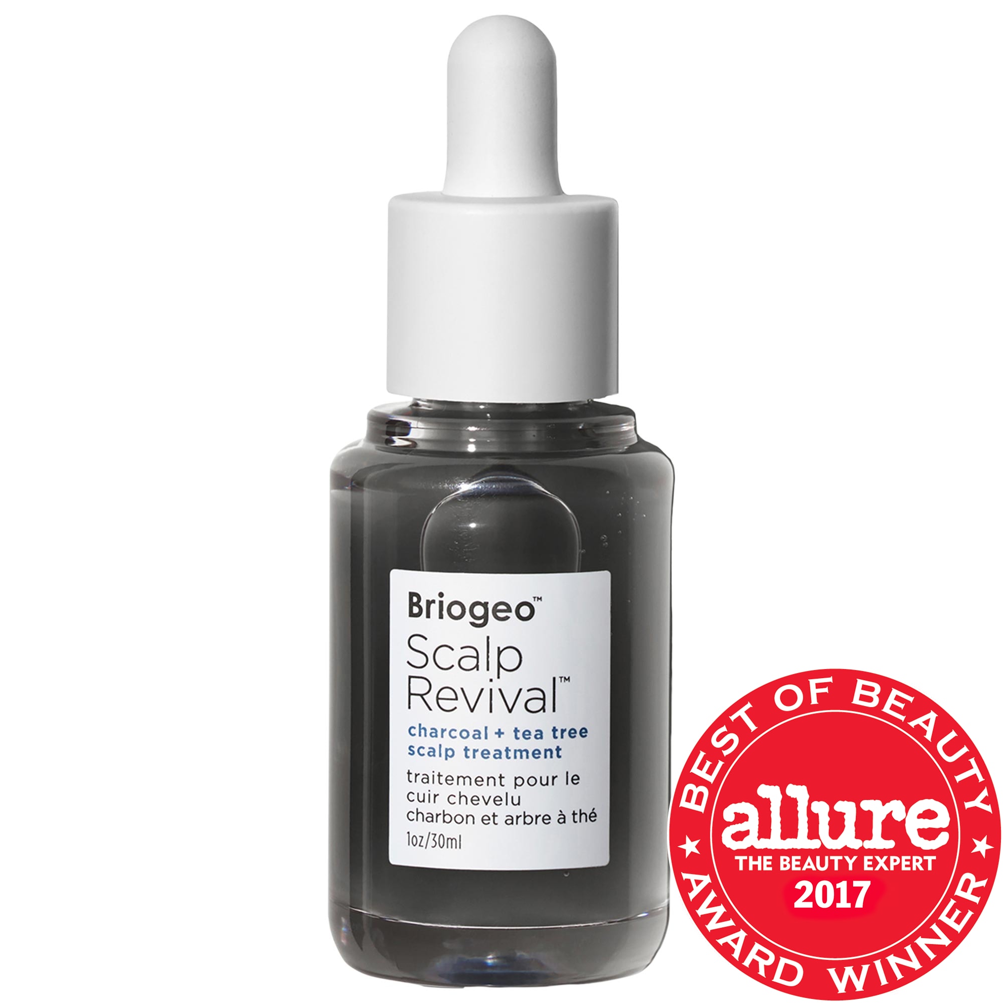 Scalp Revival Charcoal + Tea Tree Scalp Treatment Serum Briogeo Sephora