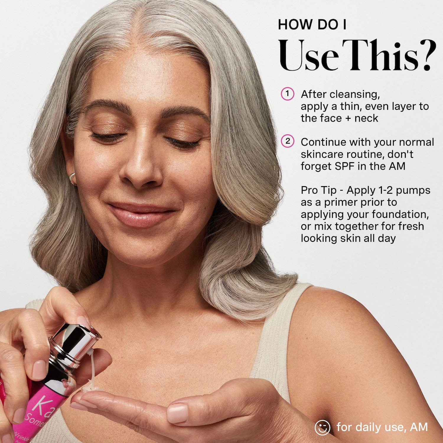 Wrinkle Warrior 2-in-1 Plumping Moisturizer + Serum with Hyaluronic Acid