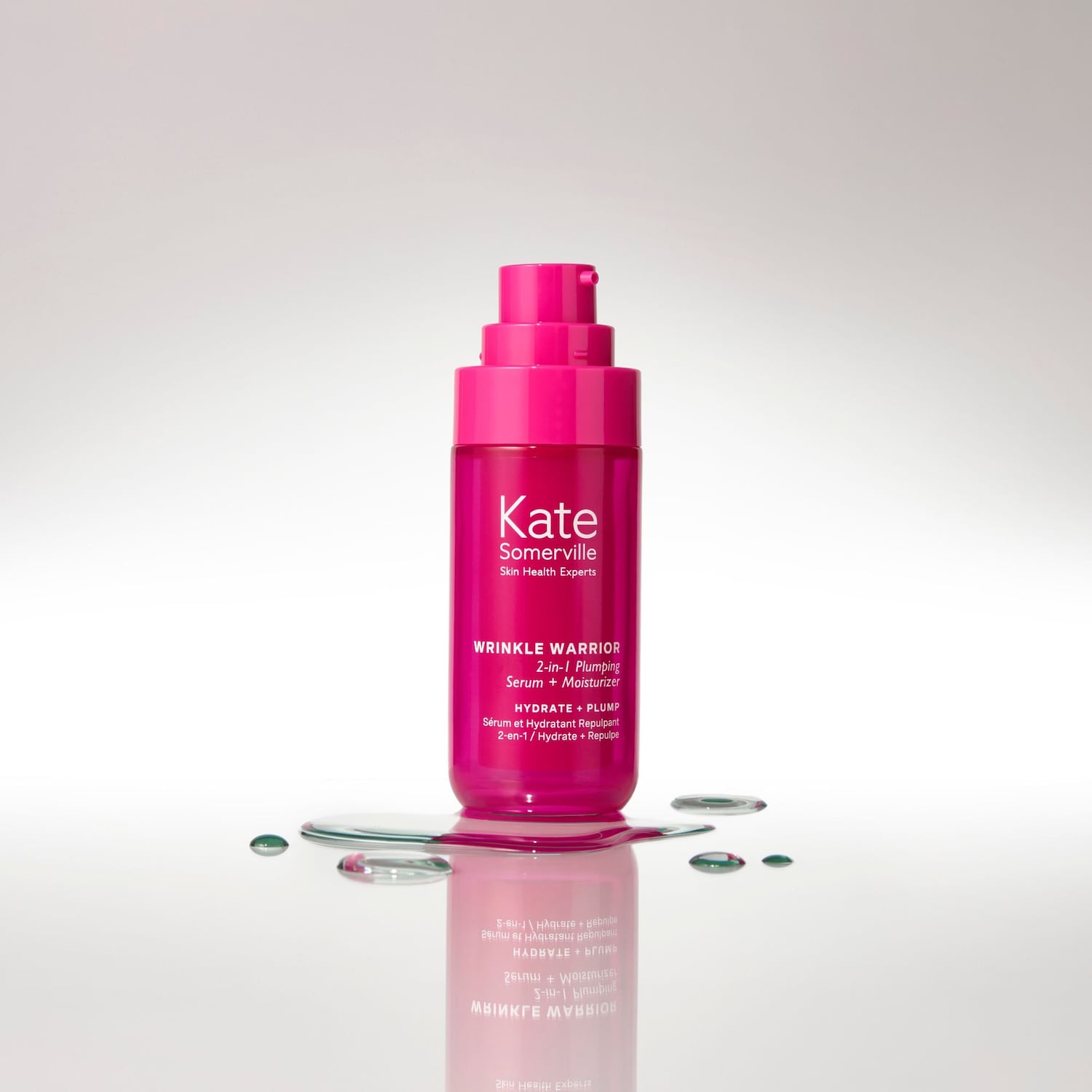 Wrinkle Warrior 2-in-1 Plumping Moisturizer + Serum with Hyaluronic Acid