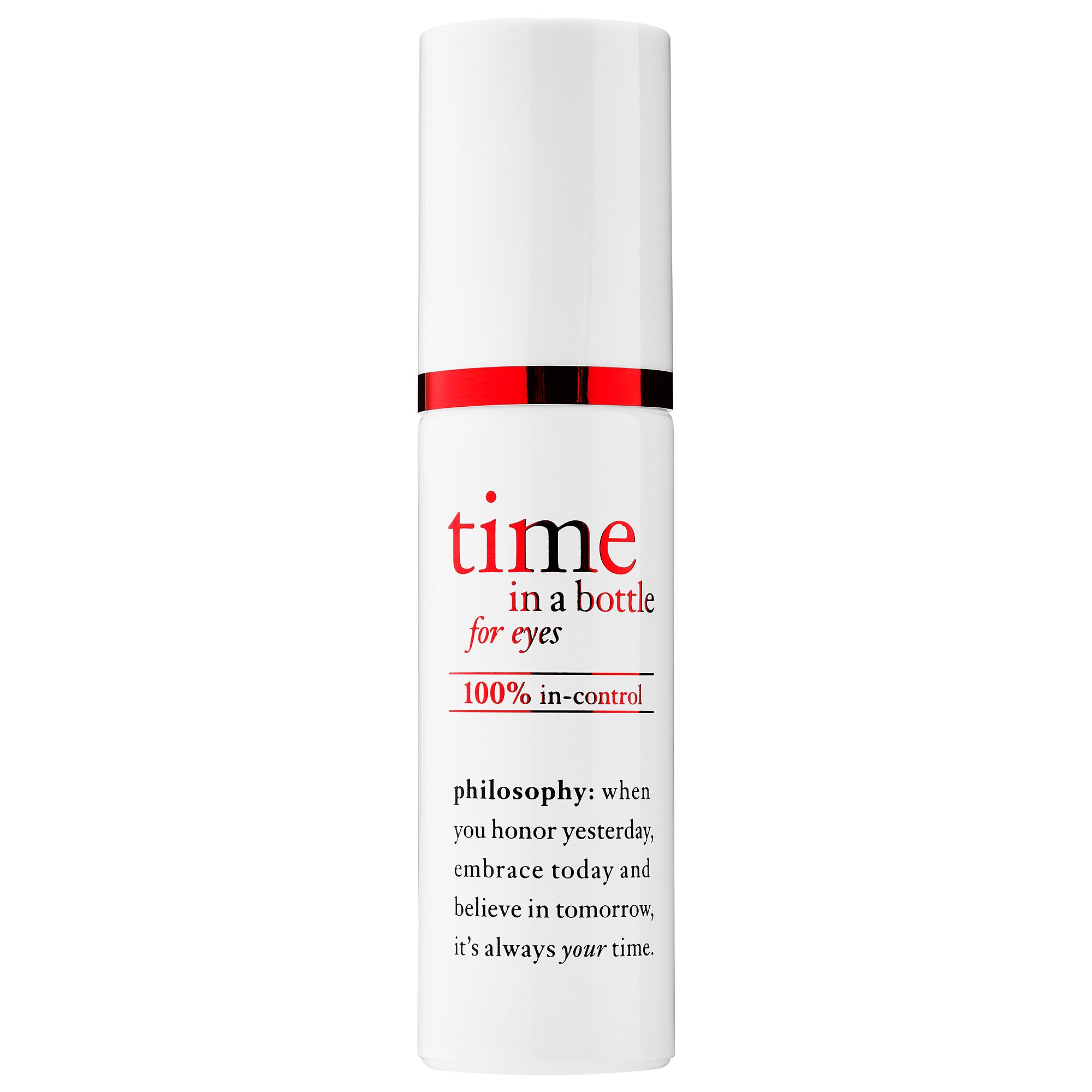 philosophy time in a bottle for eyes