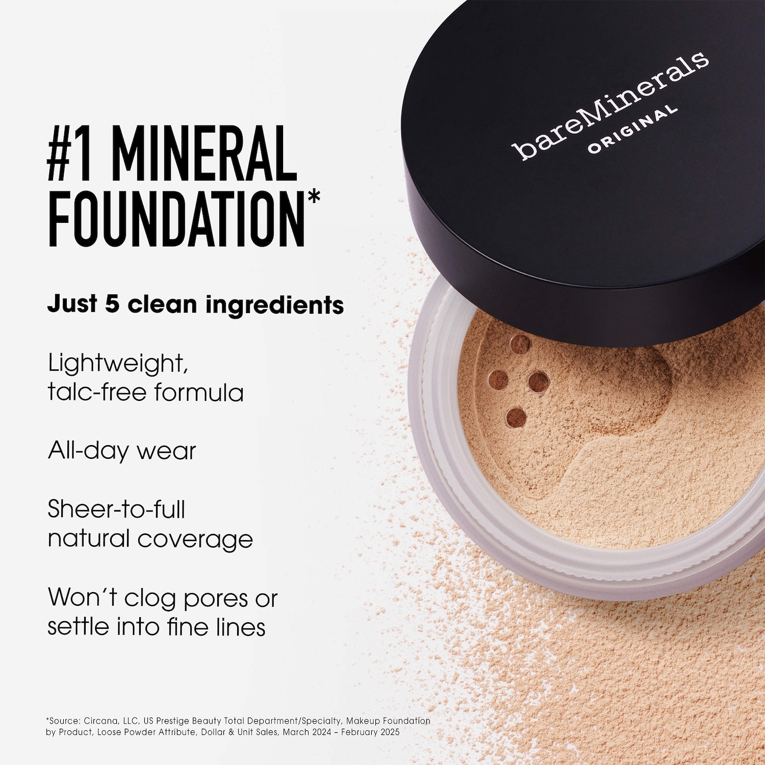 Original Loose Powder Mineral Foundation SPF 15 - bareMinerals