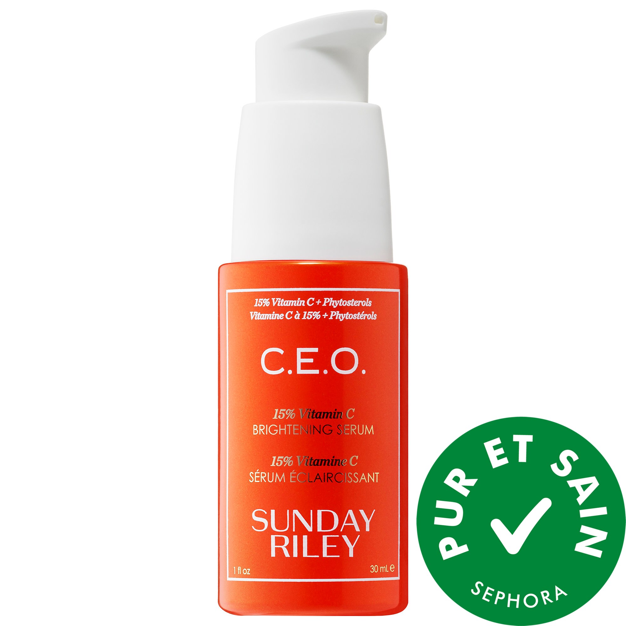 Sunday Riley Sérum illuminateur C.E.O. à 15 % de vitamine C oz/ mL