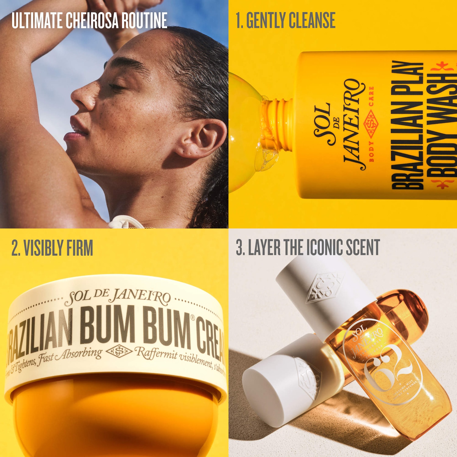 Brazilian Crush Cheirosa '62 Bum Bum Hair & Body Fragrance Mist