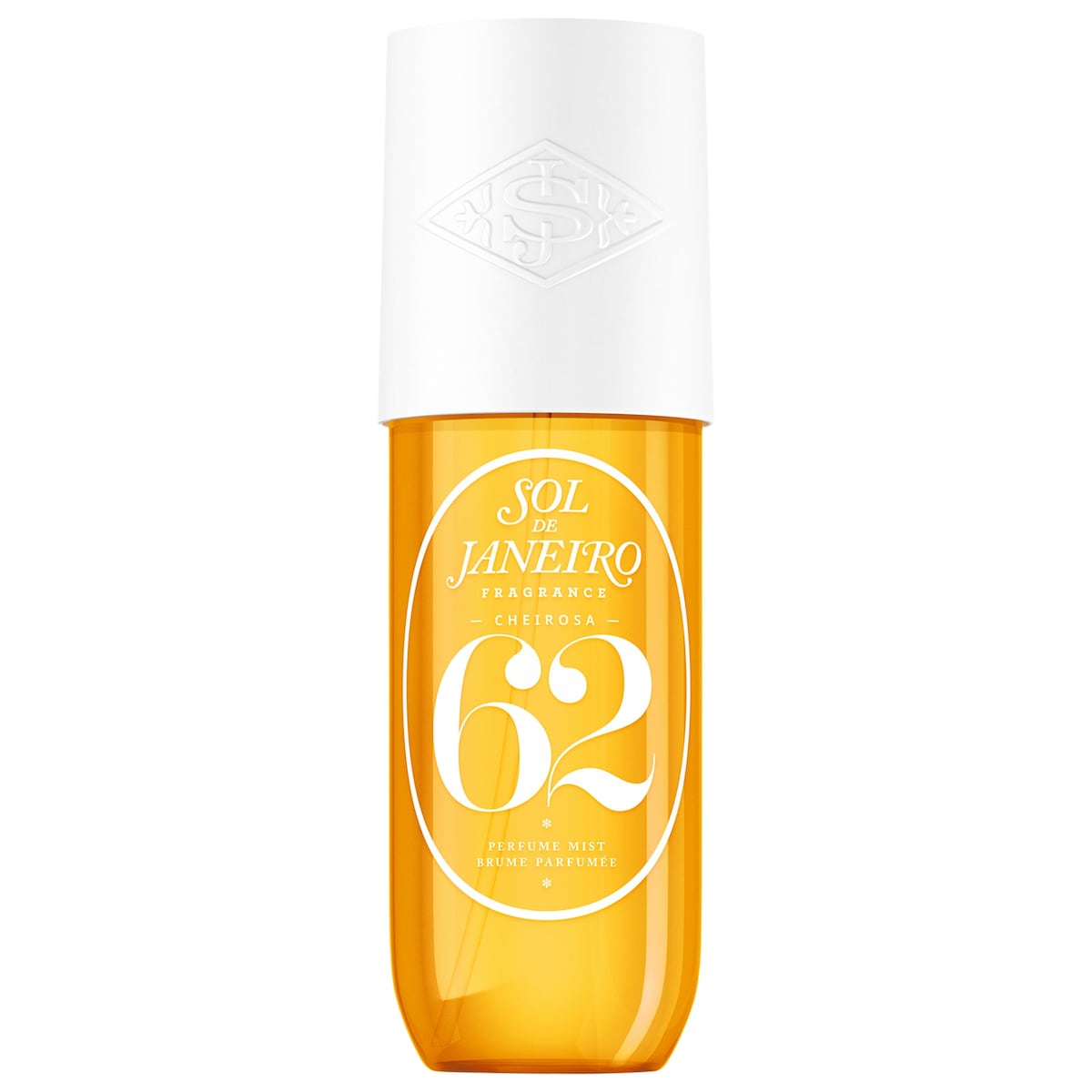 Sol de Janeiro Cheirosa 62 yellow perfume mist bottle pistachio salted caramel gourmand fragrance Sephora