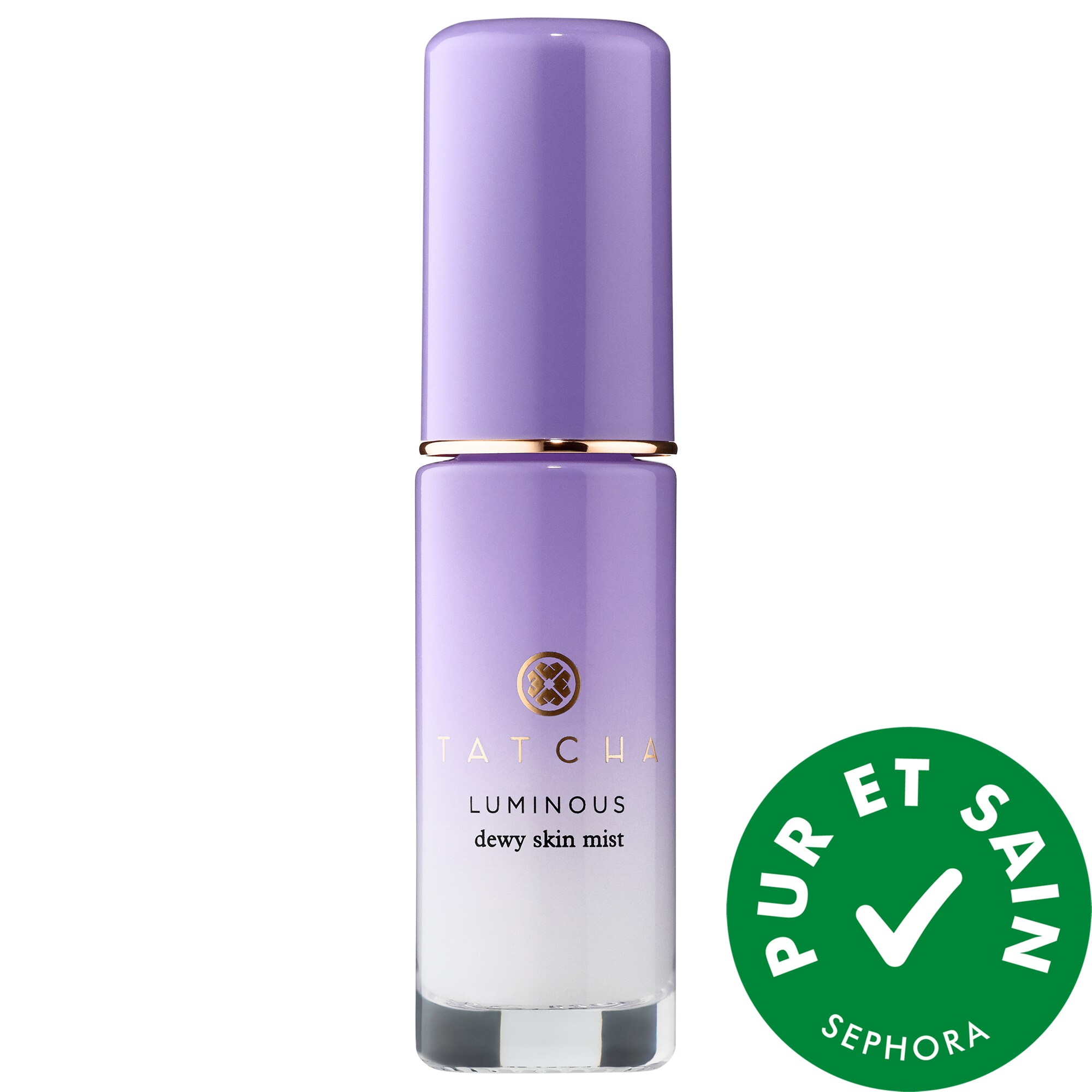 Tatcha Minibrume rafraichissante hydratante et de finition 2-en-1 Luminous 0.4 oz/ 12 mL