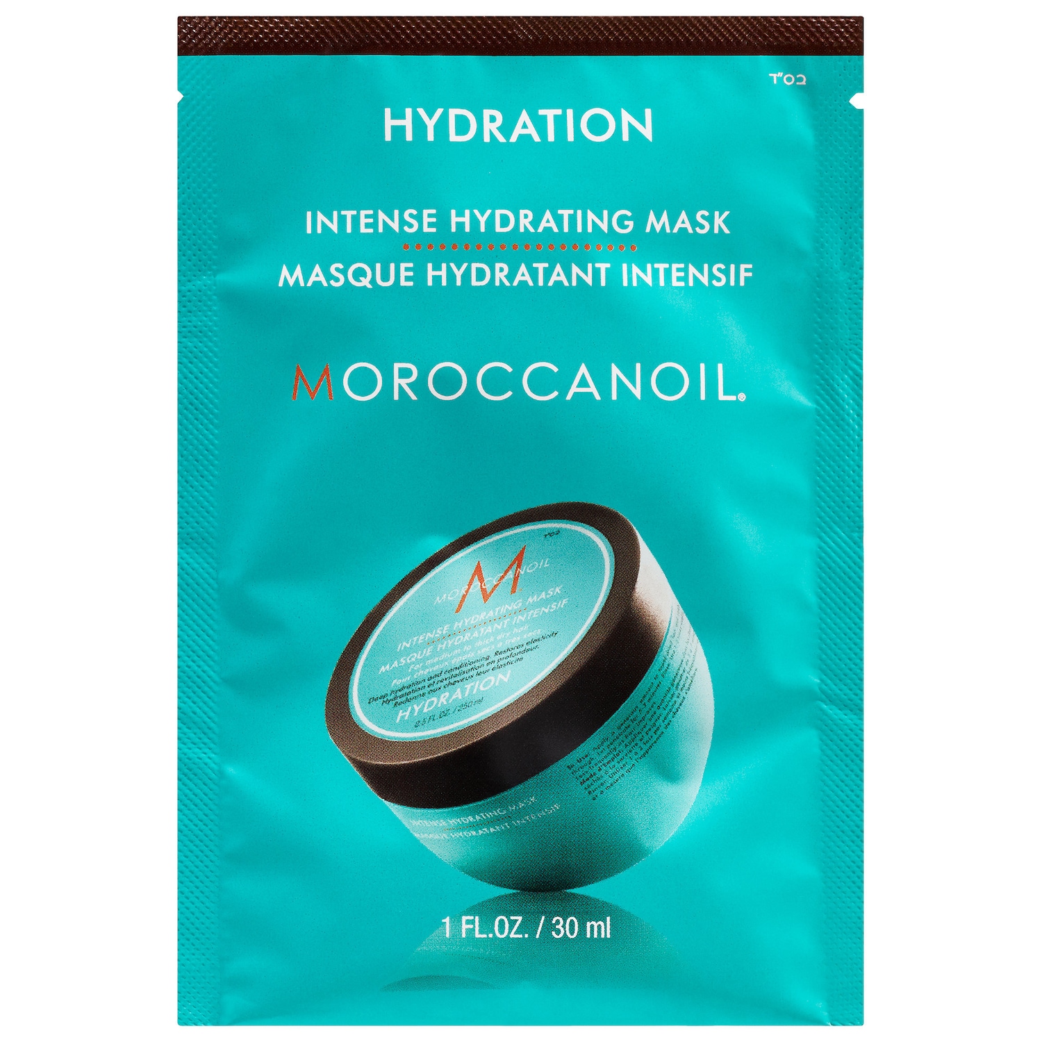 Увлажняющая маска для волос Moroccanoil Intense Hydrating, саше — фото 1