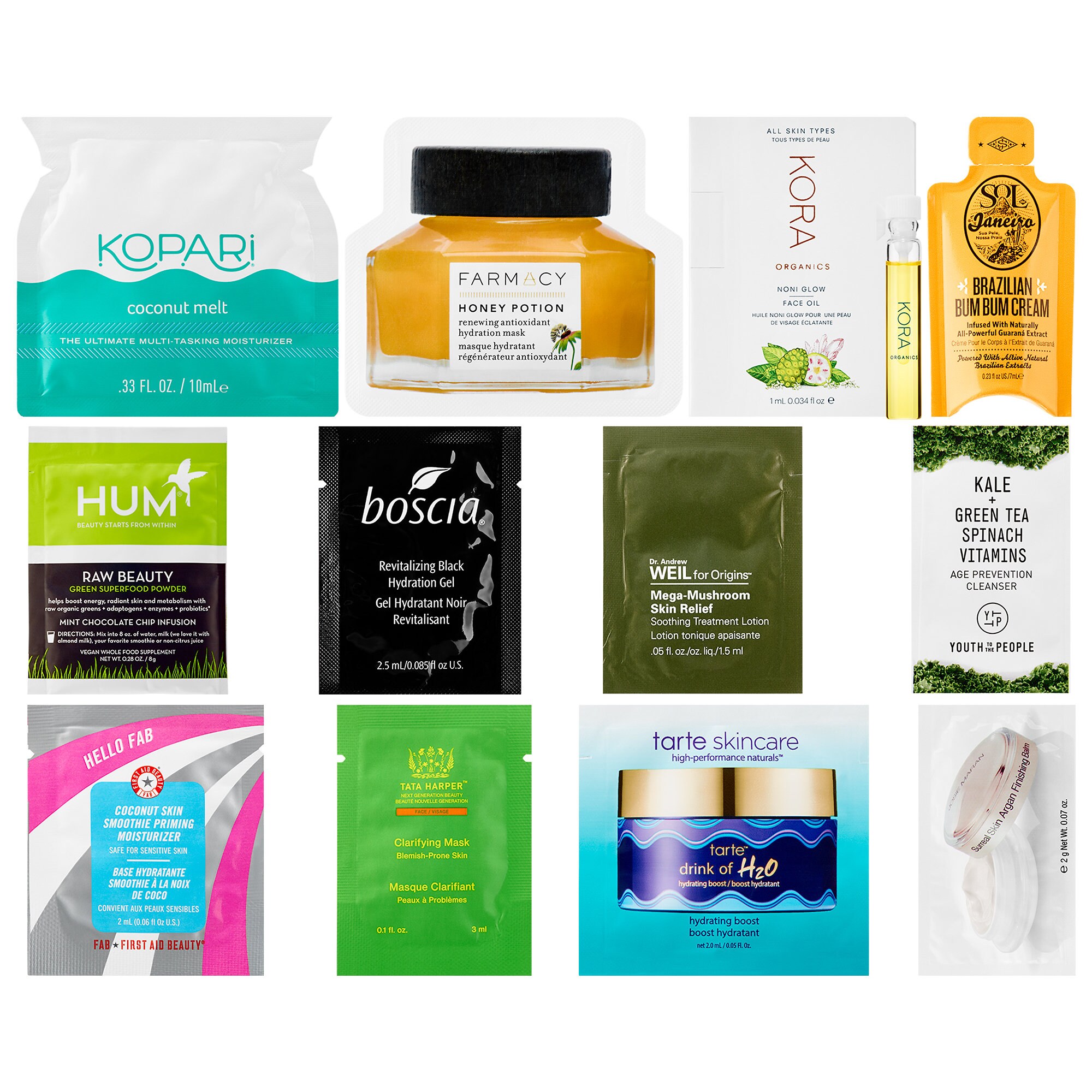 sephora clean sample bolsa