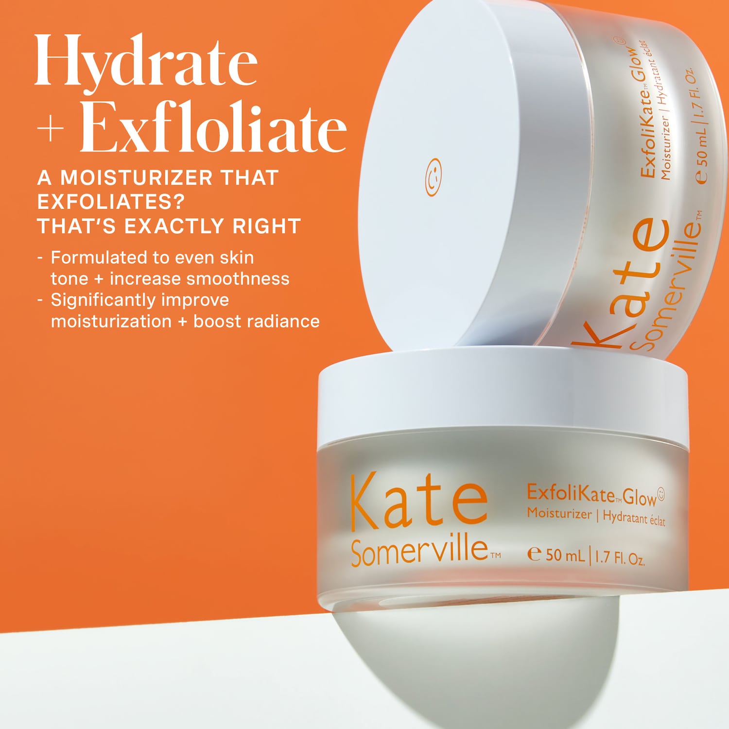 ボディ・フェイスケア Kate ExfoliKate® Glow Moisturizer - Kate Somerville | Sephora