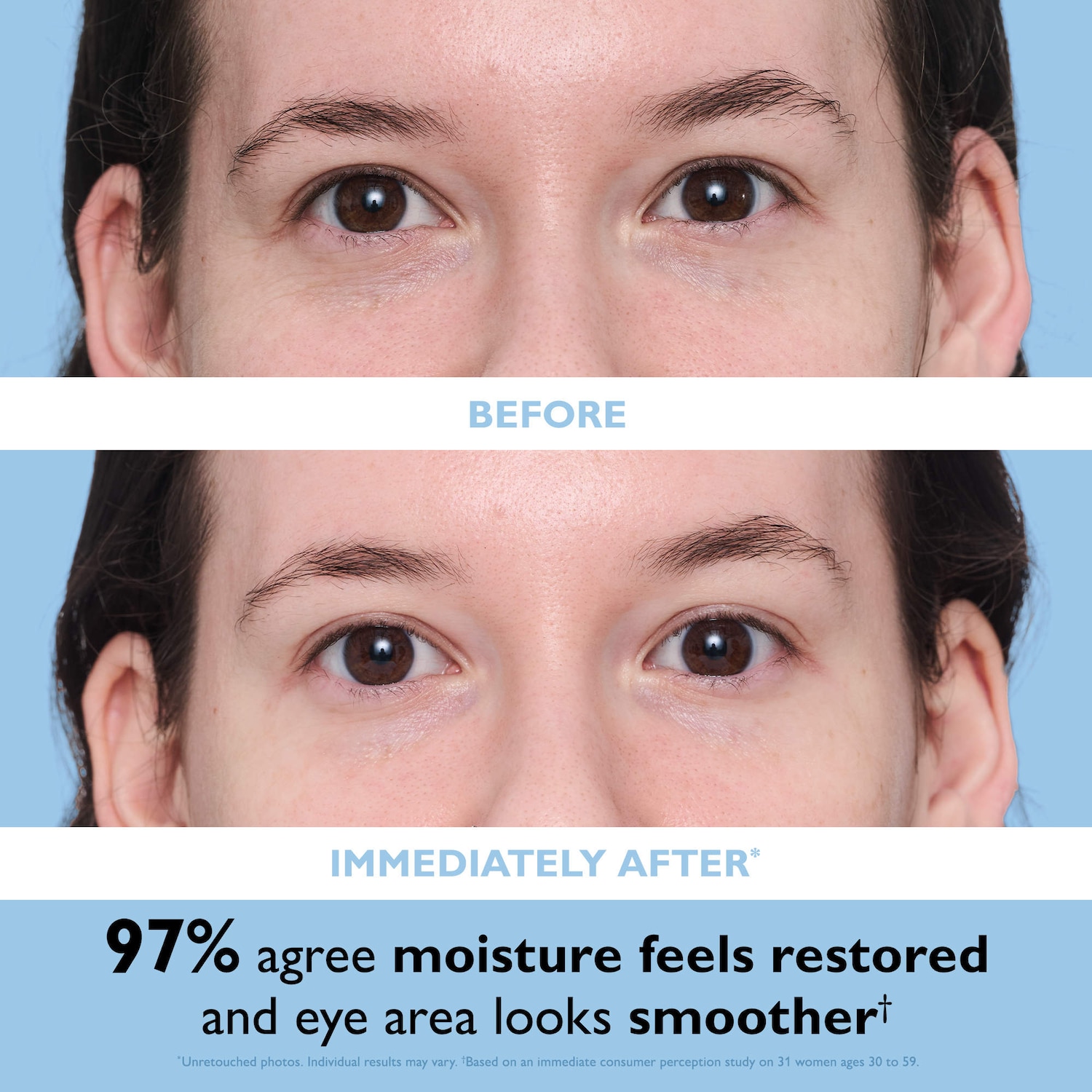 Water Drench® Hyaluronic Acid Eye Mask Patches for Hydration and Dark Circles