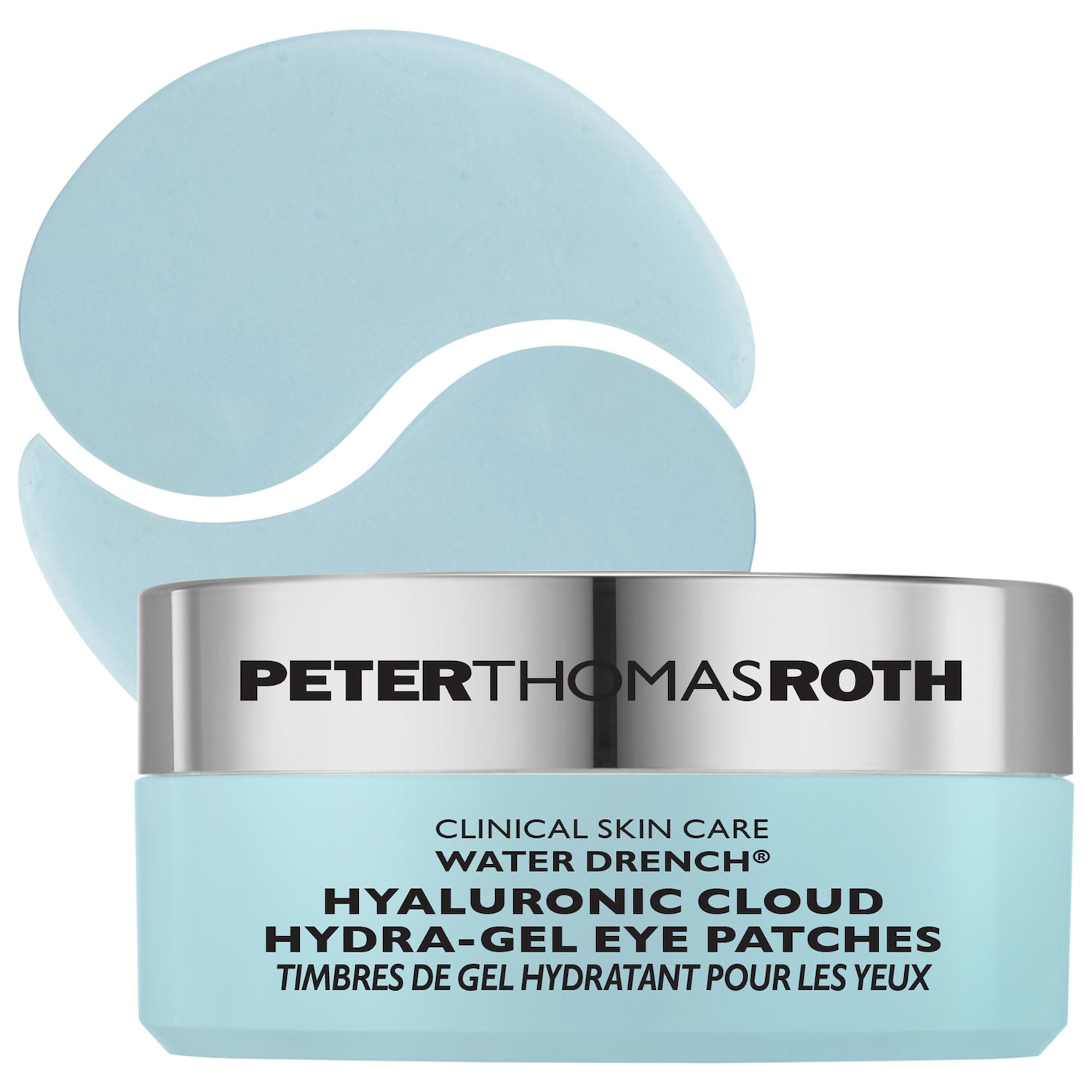 Патчи для глаз с гиалуроновой кислотой от темных кругов Peter Thomas Roth Water Drench — фото 1
