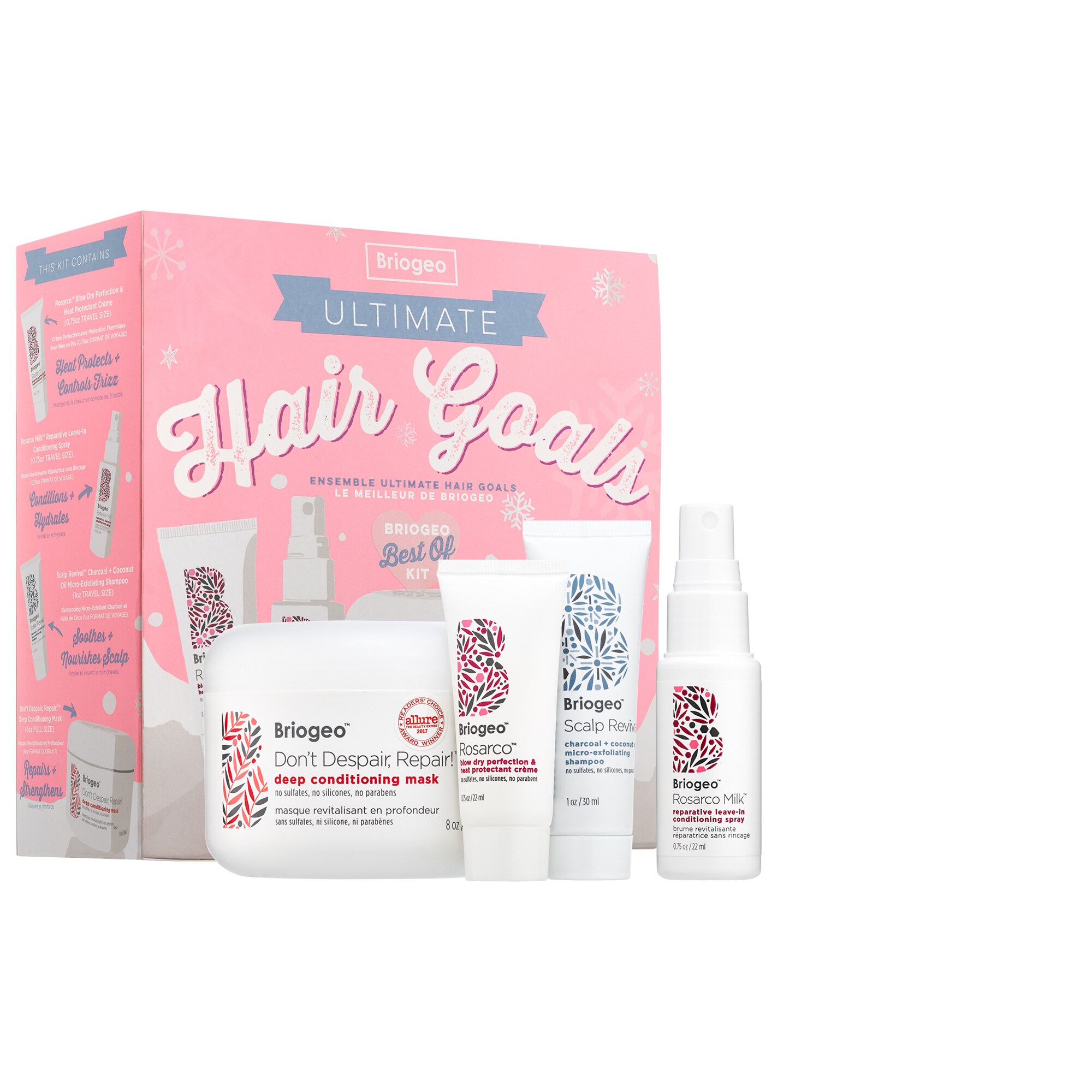 Ultimate Hair Goals Best of Briogeo Kit