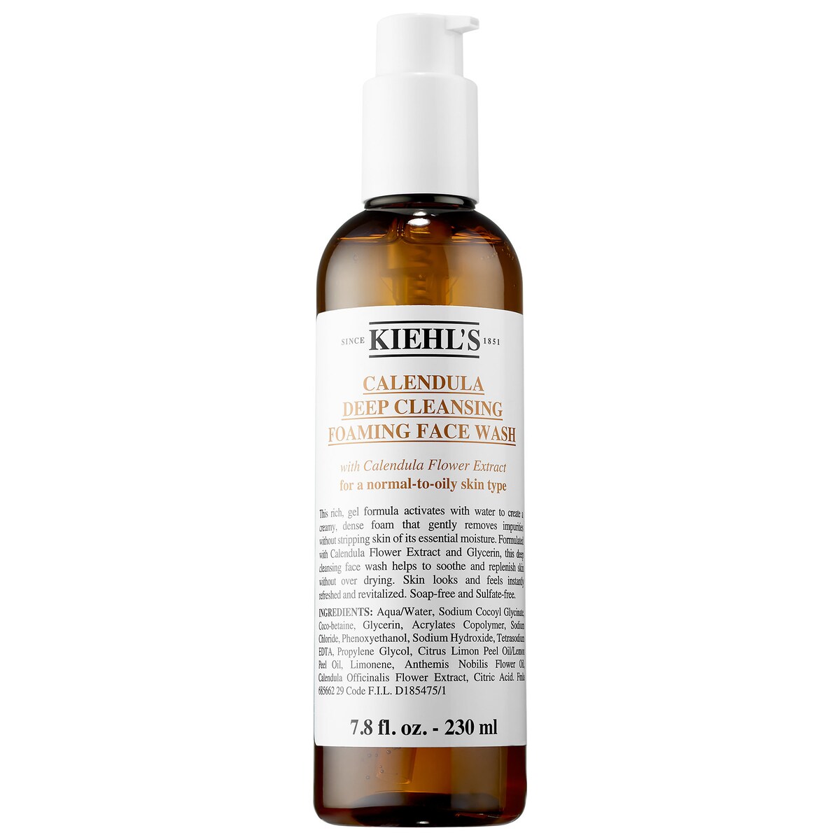 Kiehl's Since 1851 Calendula Deep Cleansing Foaming Face Wash for Oiliness