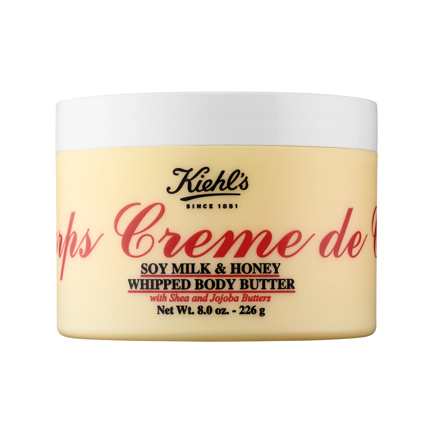 Kiehl's Since 1851 Взбитый баттер для тела Kiehl's Crème de Corps с соевым молоком и медом, 24 часа