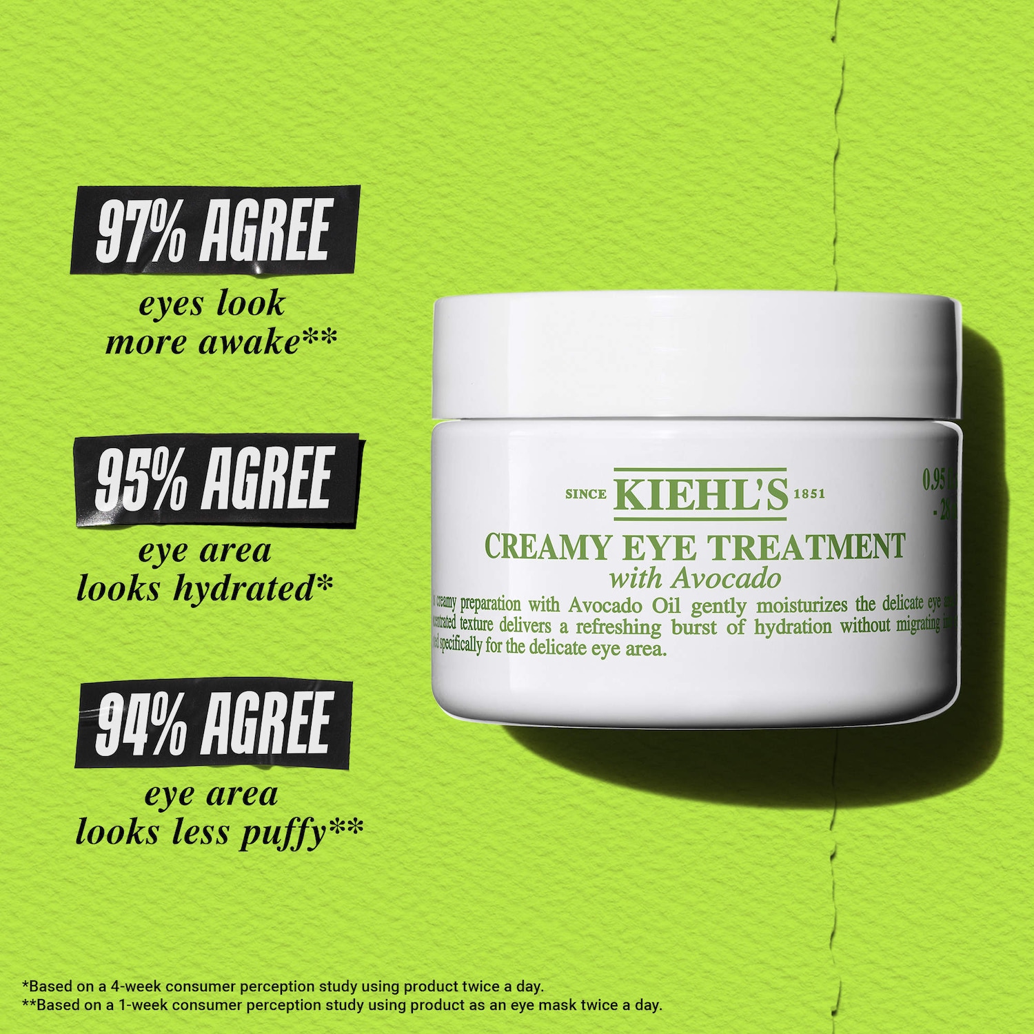 Avocado Eye Cream for Brightening & Depuffing