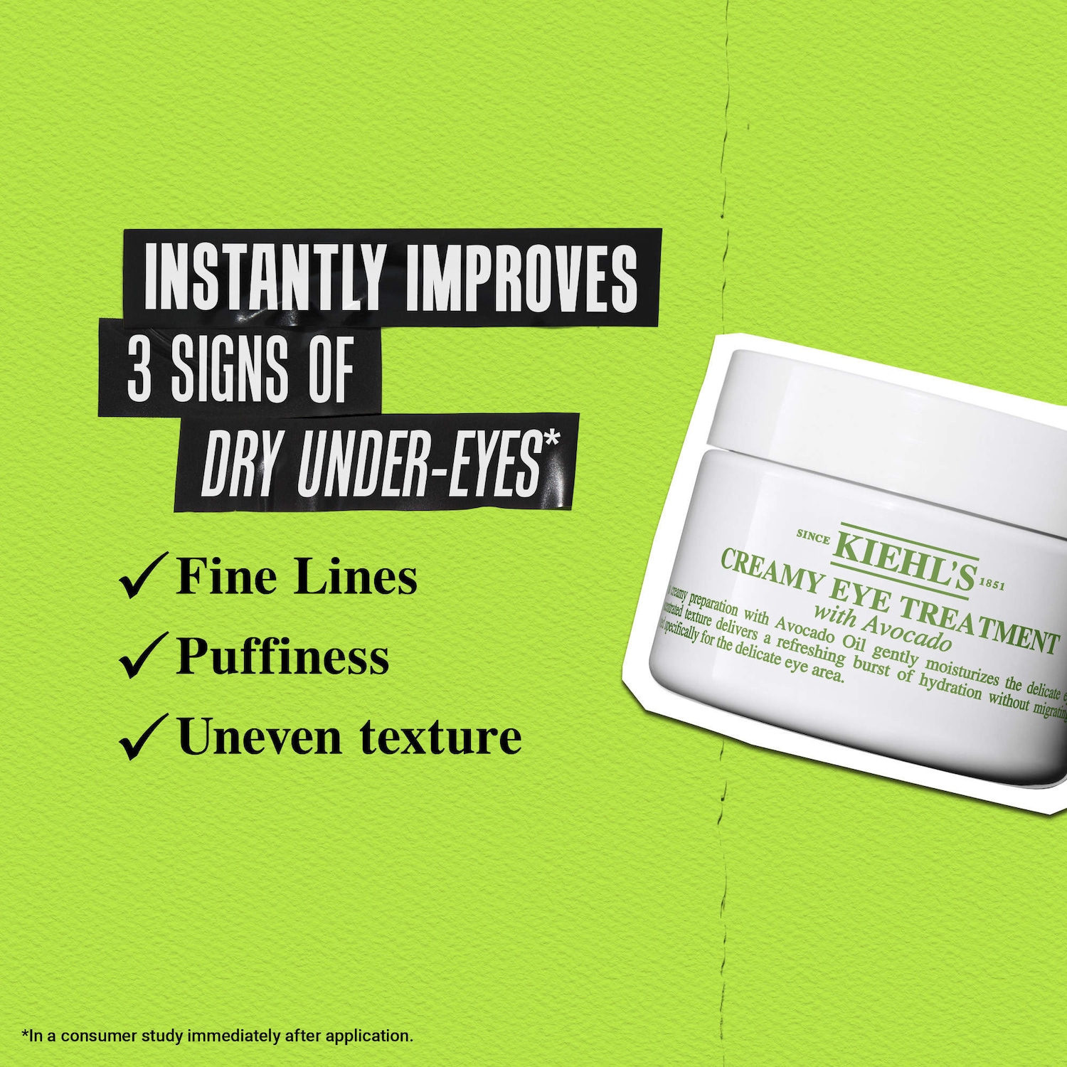 Kiehl's Since 1851 Мини-версия крема для кожи вокруг глаз Kiehl's с авокадо, осветляющего и против отёков — фото 8