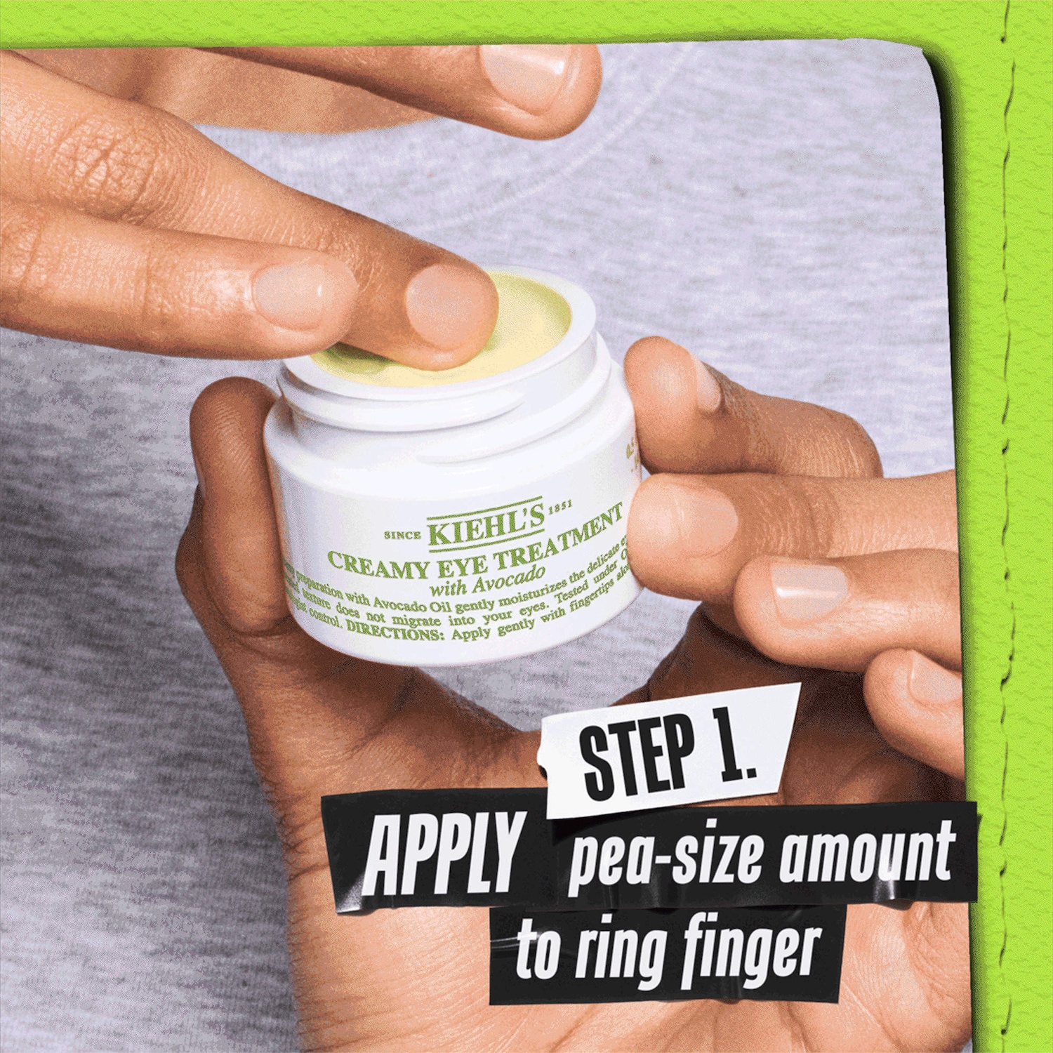 Avocado Eye Cream for Brightening & Depuffing