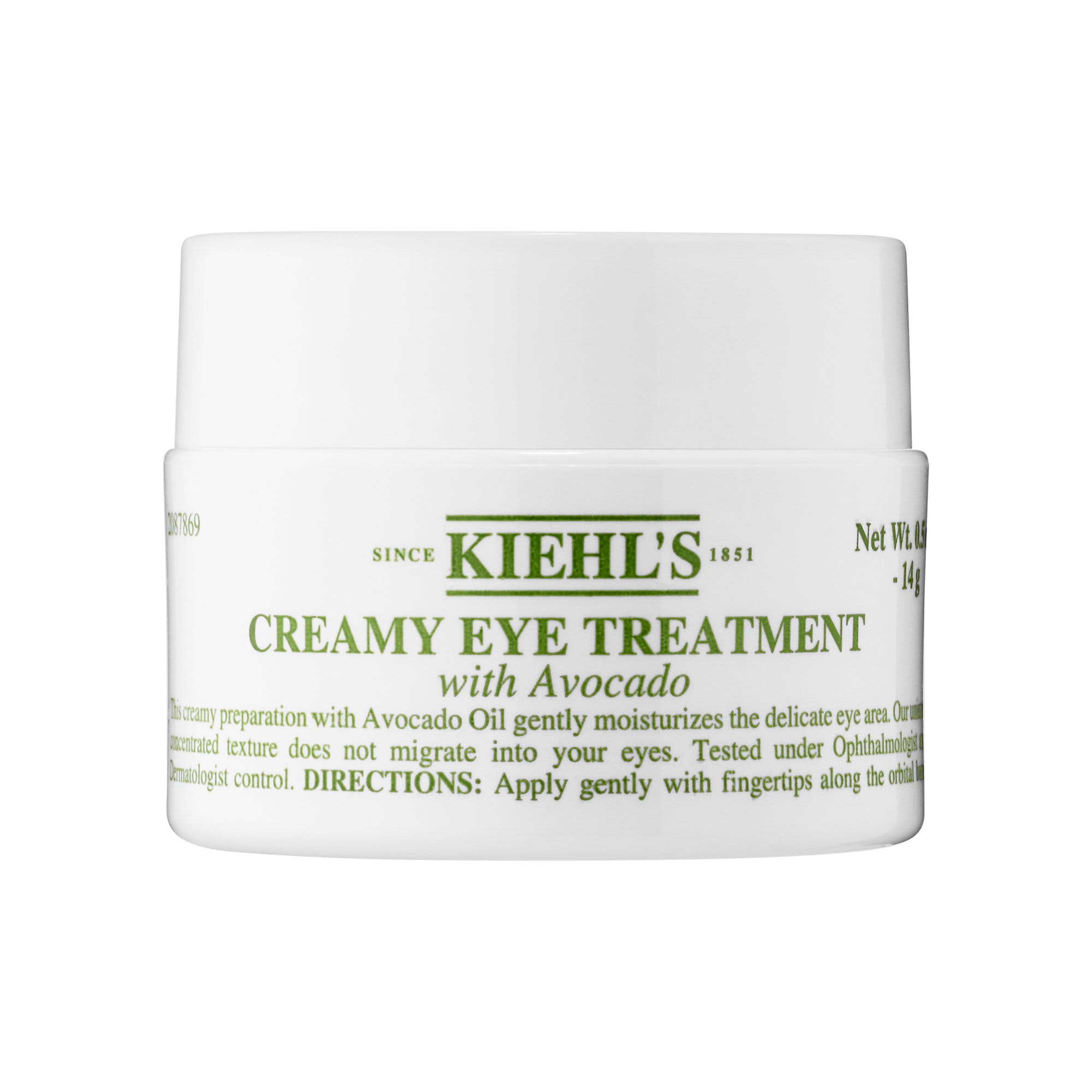 Kiehl's Since 1851 Mini Avocado Eye Cream for Brightening & Depuffing 0.5 oz/ 14 g