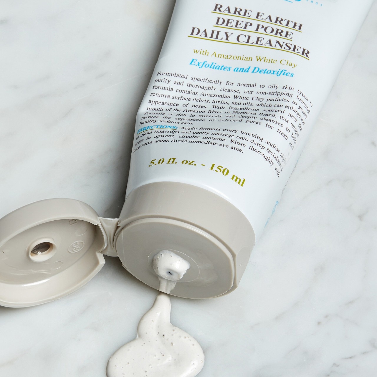 Мягкий отшелушивающий гель для умывания Kiehl's Since 1851 Rare Earth Deep Pore — фото 2