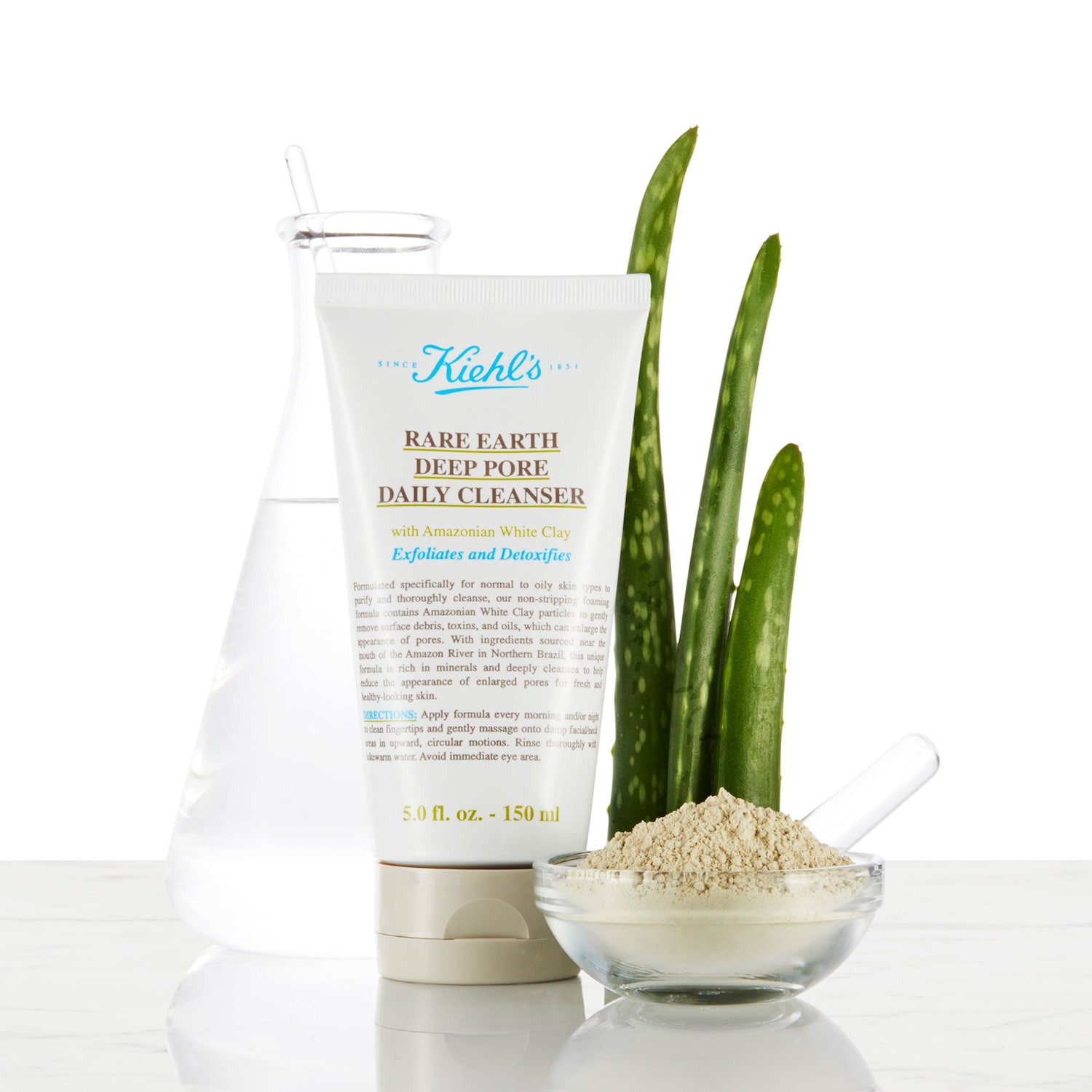Мягкий отшелушивающий гель для умывания Kiehl's Since 1851 Rare Earth Deep Pore — фото 6