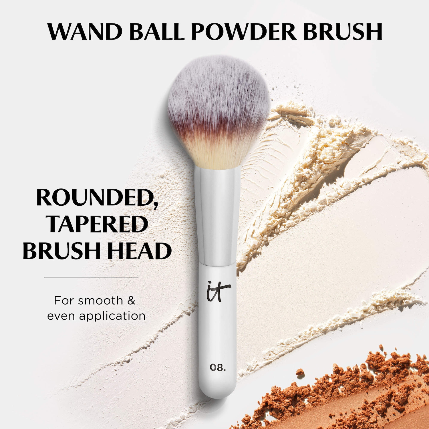 Pinceau poudre à bille Heavenly Luxe n°8