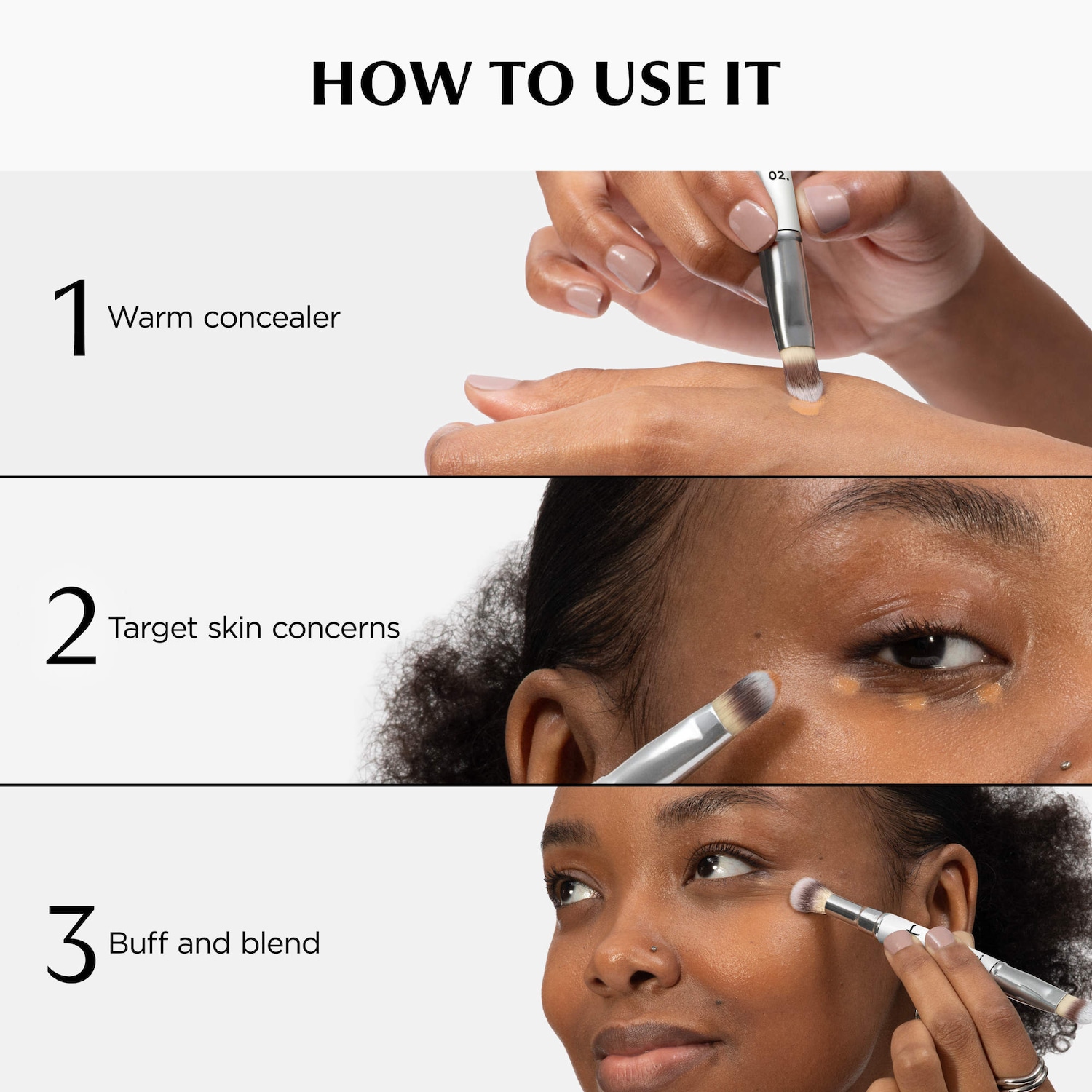 Heavenly Luxe Dual Airbrush Concealer Brush #2