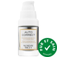 Sunday Riley - Crème éclat + anti-poche contour des yeux Auto Correct