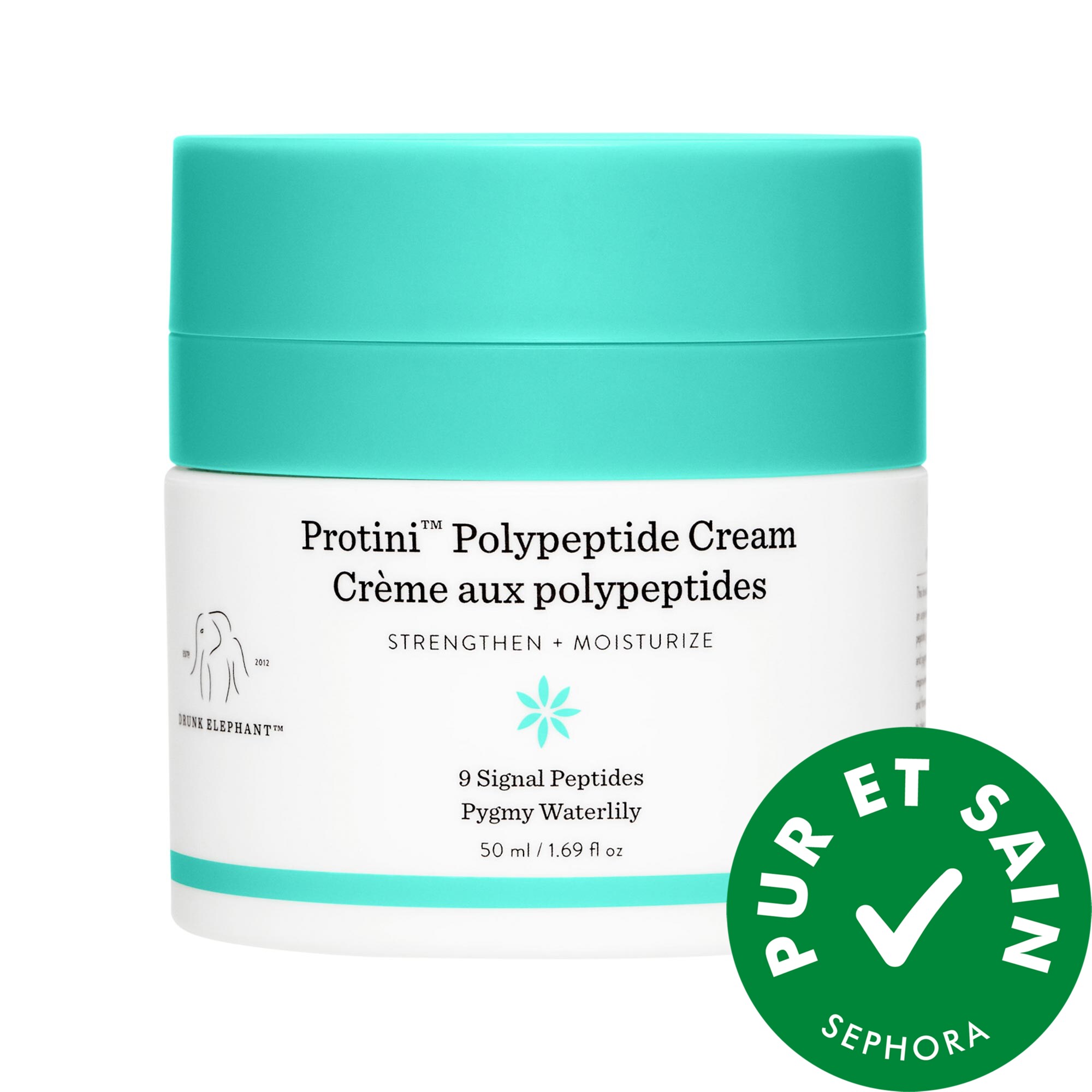 Drunk Elephant Hydratant raffermissant polypeptidique Protini™ rechargeable 1.69 50 mL