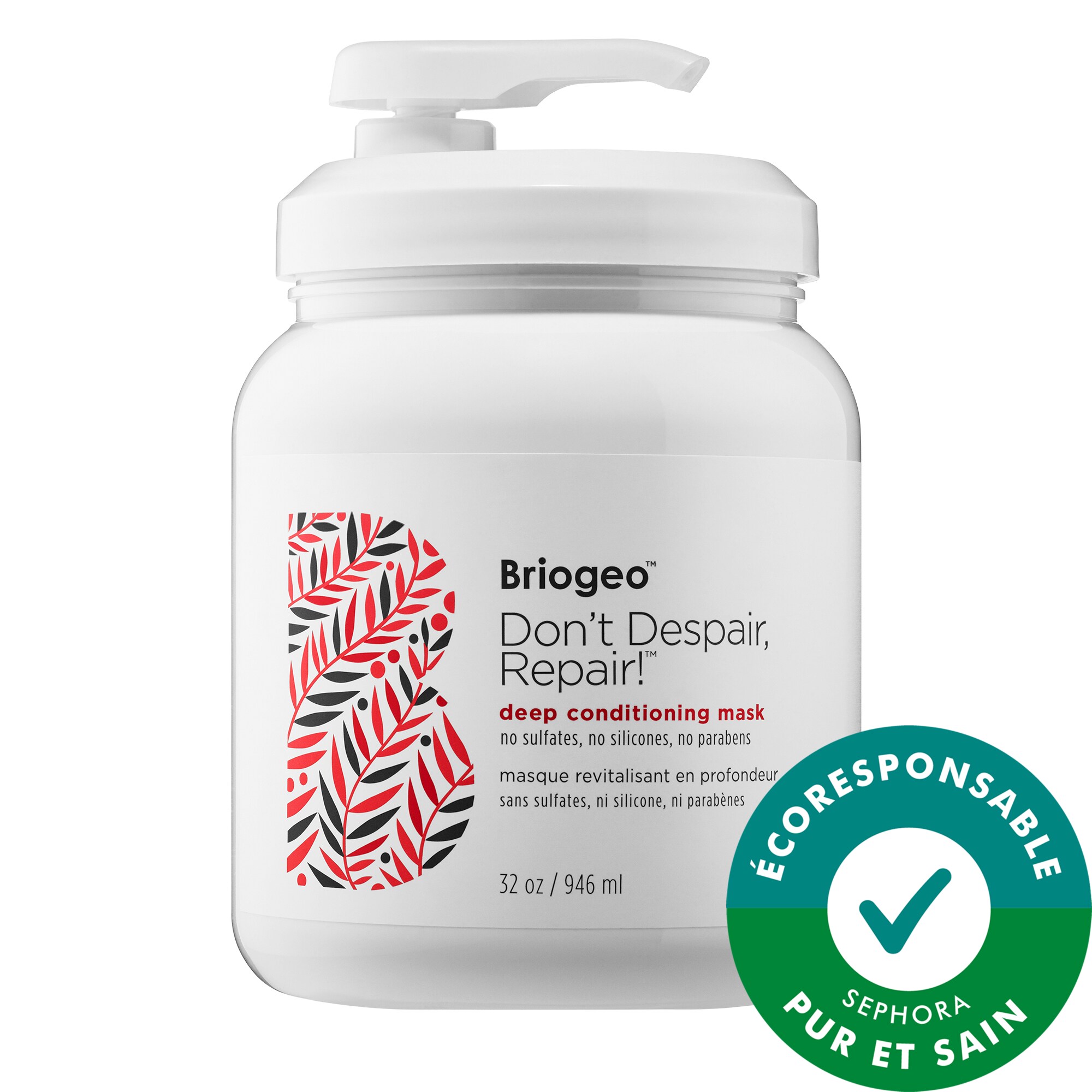 Briogeo Don't Despair, Repair!™ Masque capillaire hydratation en profondeur oz/ mL