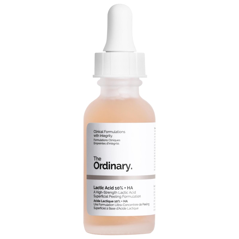 Lactic Acid 10% + HA 2% High-Strength Exfoliating Serum for Uneven Texture