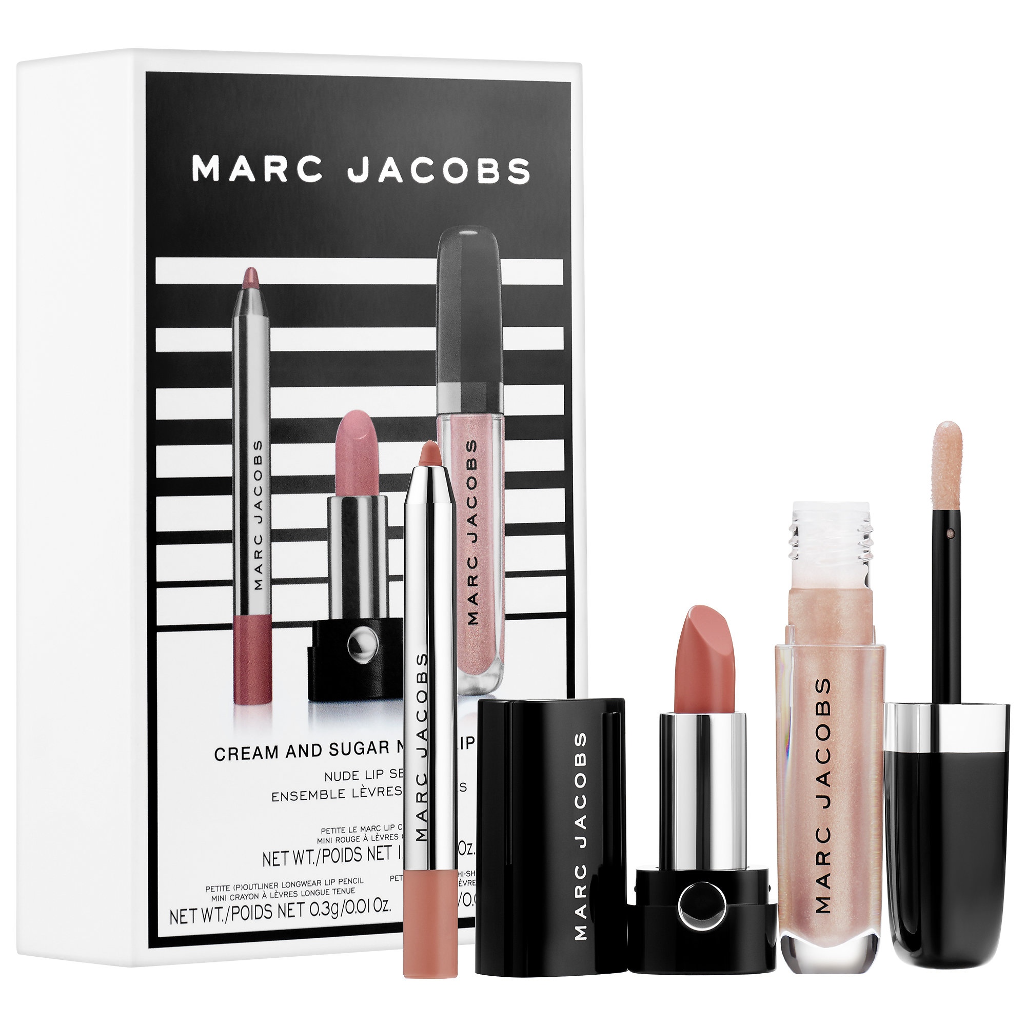 Cream and Sugar Nude Lip Trio Set