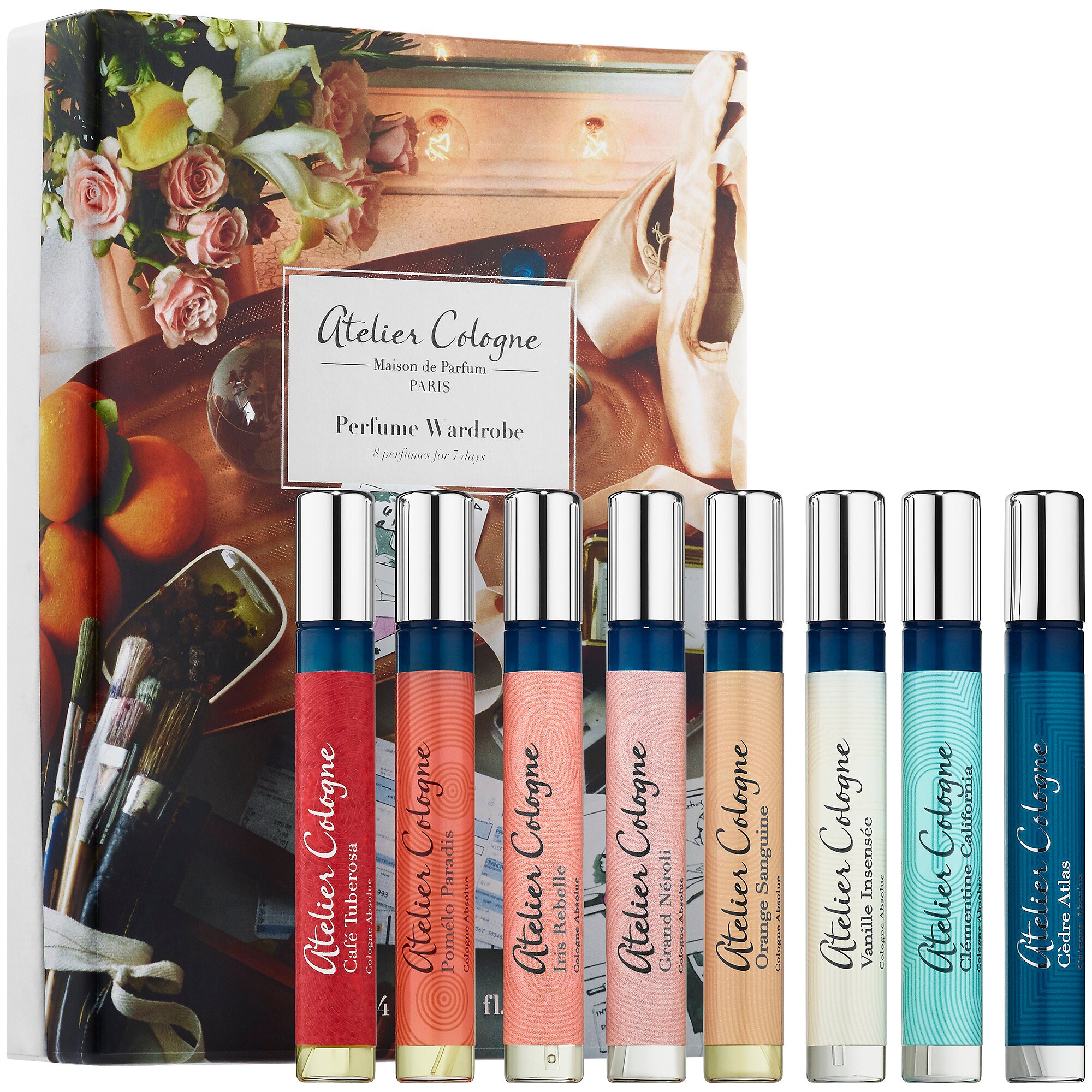 Perfume Wardrobe - 8 Perfumes for 7 Days