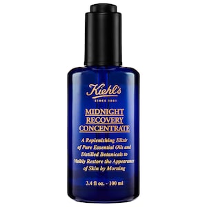 Kiehl's Since 1851 Midnight Recovery Concentrate Moisturizing Face Oil Serum INTERNATIONAL SHIPPING