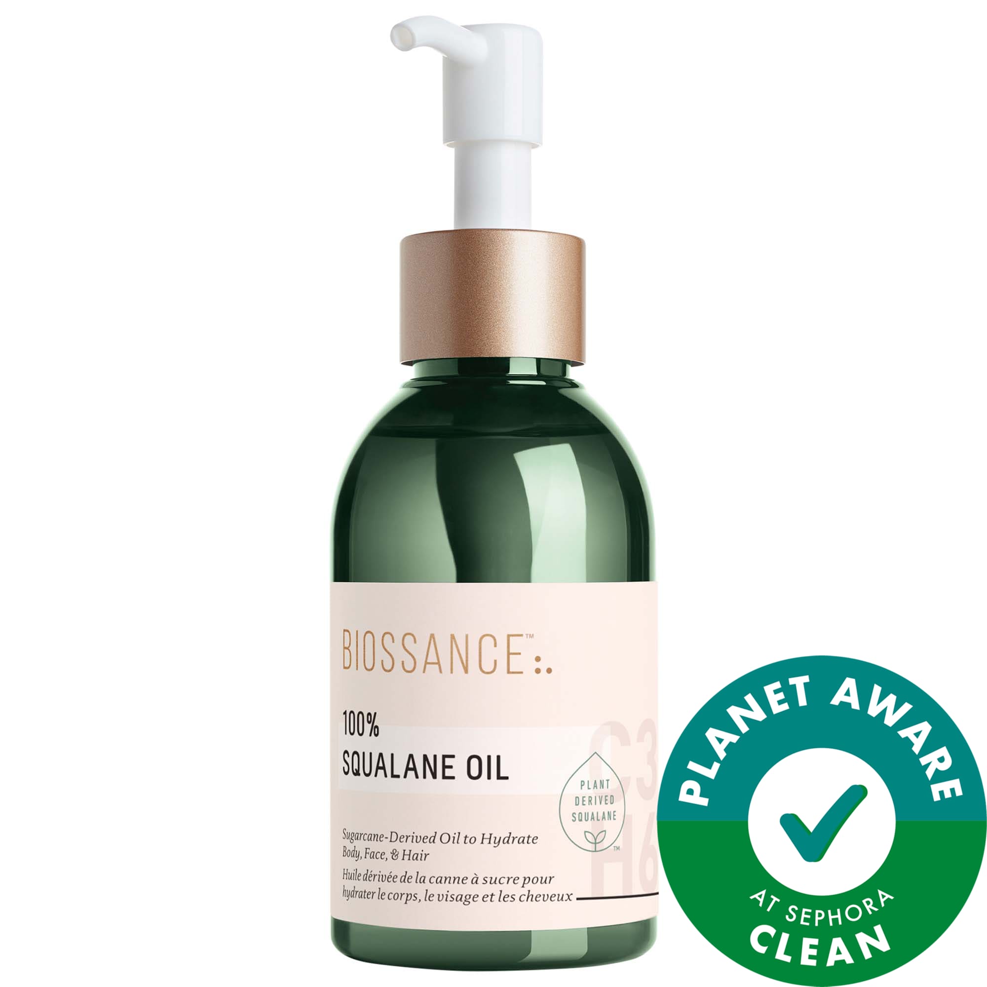 Biossance 100% Sugarcane Squalane Oil 3.4 oz / 100 mL