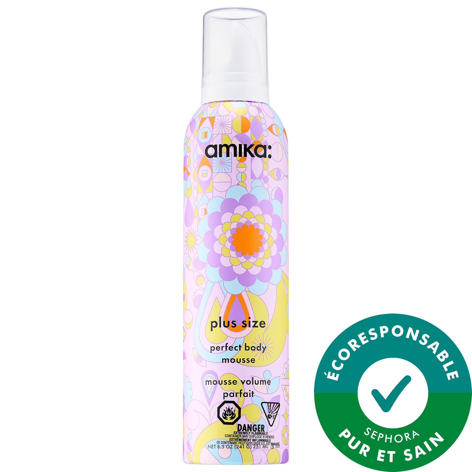 amika Mousse volume parfait Plus Size 8.5 oz/ 251 mL