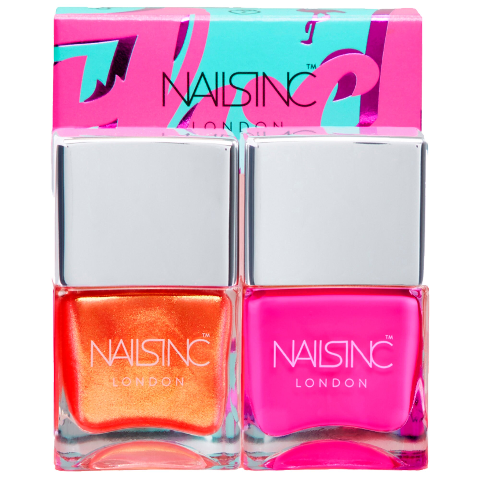 NAILS INC. - Flock You Nail Polish Duo  2 x 0.49 oz/ 14 mL