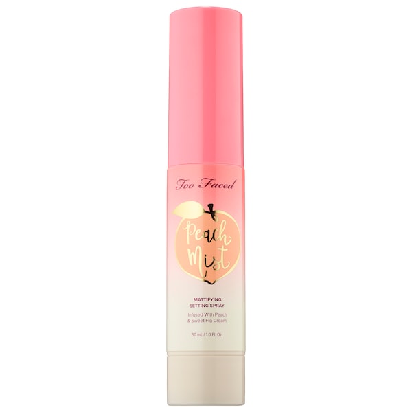 Peach Mist Mattifying Setting Spray Mini Peaches and Cream Collection