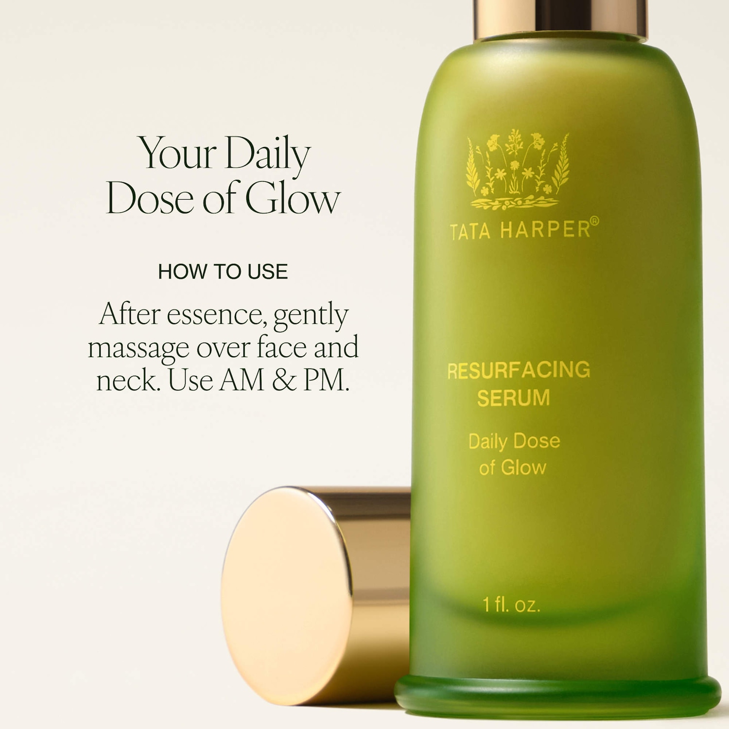 Sérum resurfaçant et illuminateur avec AHA + BHA et vitamine C