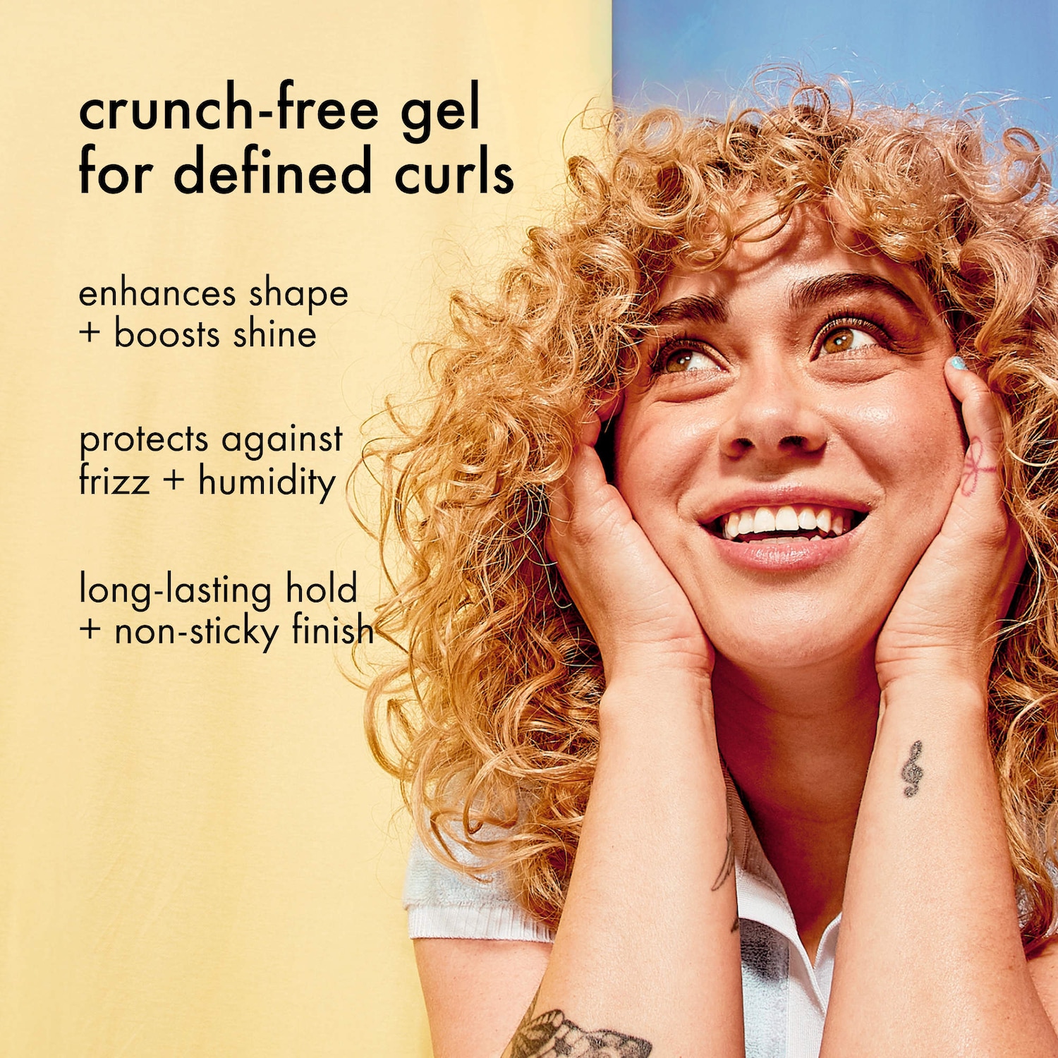 Gel intensifiant pour les cheveux Curl Corps