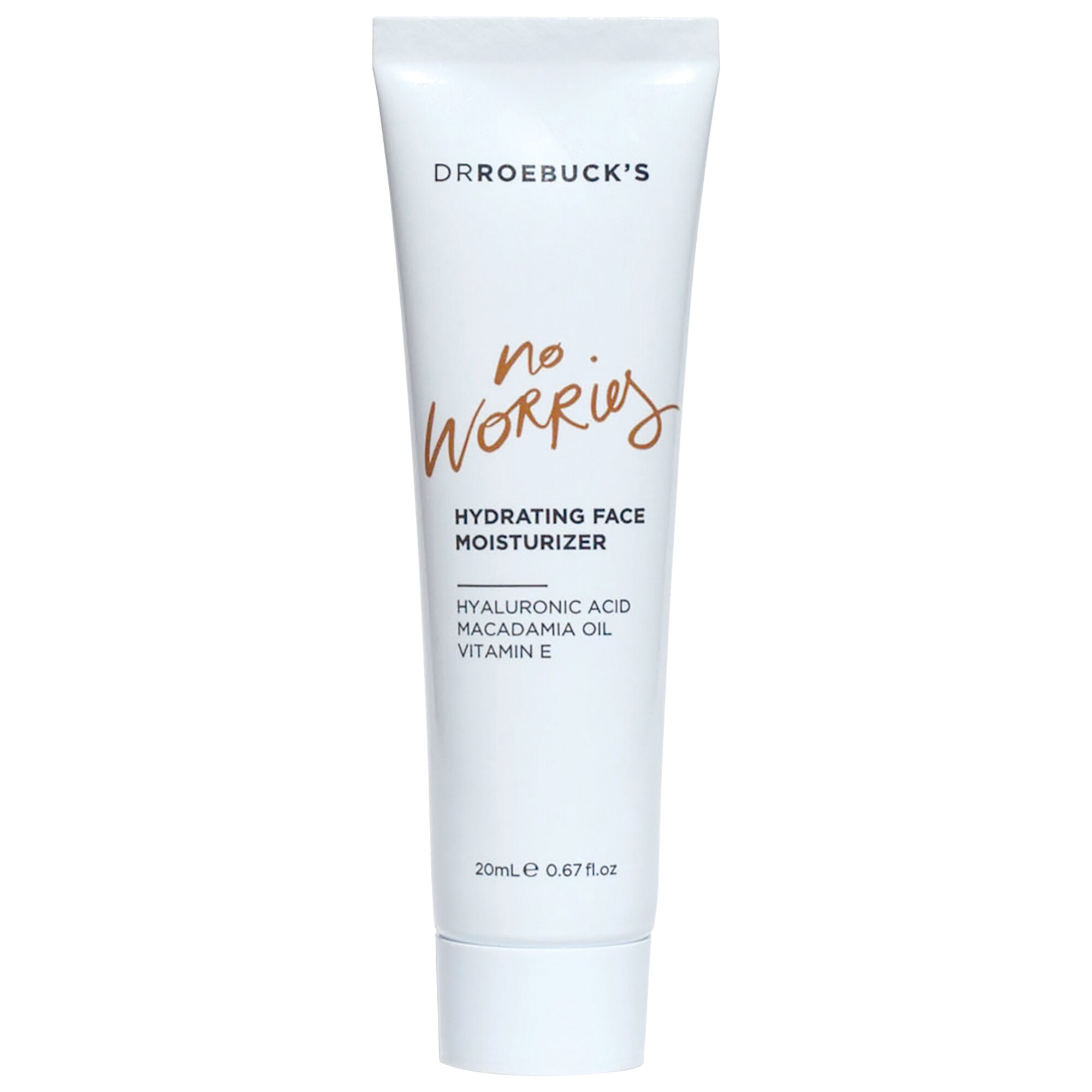 no worries hydrating face moisturizer