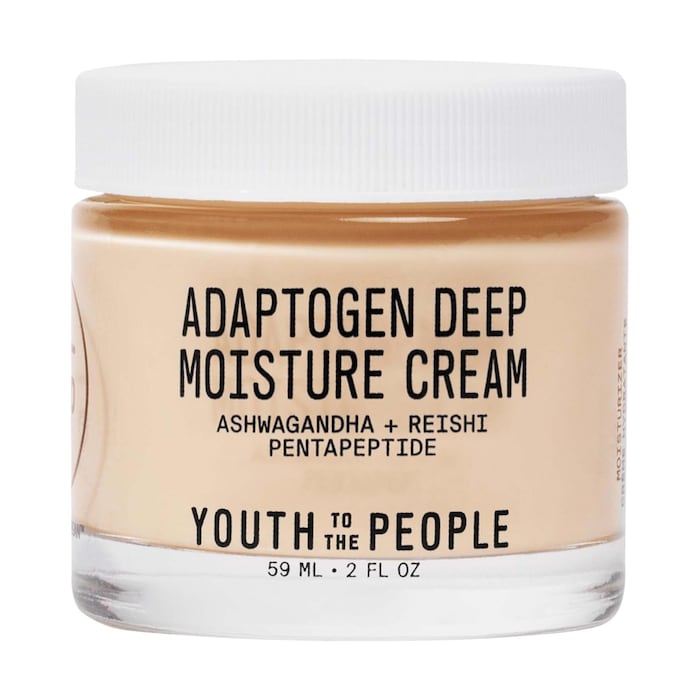 Adaptogen Deep Moisture Cream with Ashwagandha + Reishi - Youth To The ...