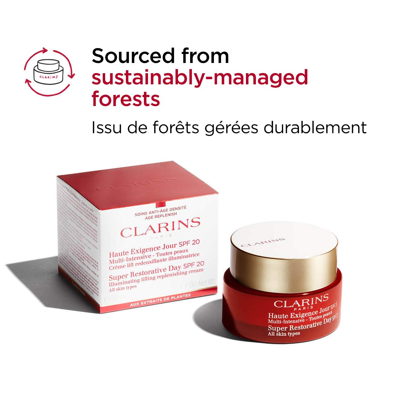 Super Restorative Day SPF 20 - Clarins | Sephora