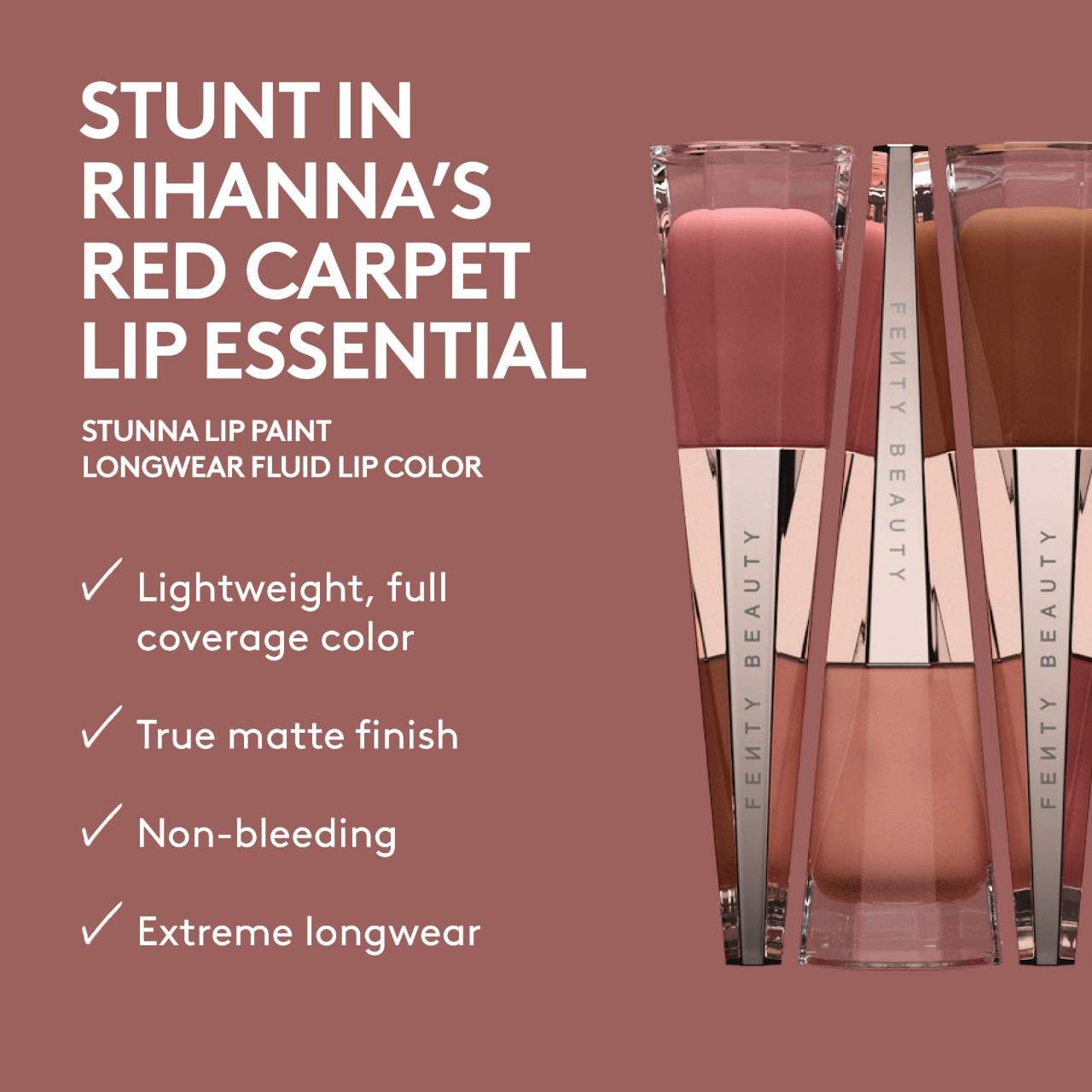 Stunna Lip Paint Longwear Fluid Color