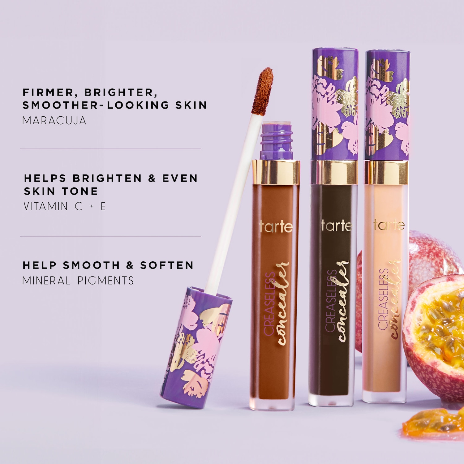 maracuja creaseless full coverage radiant undereye concealer