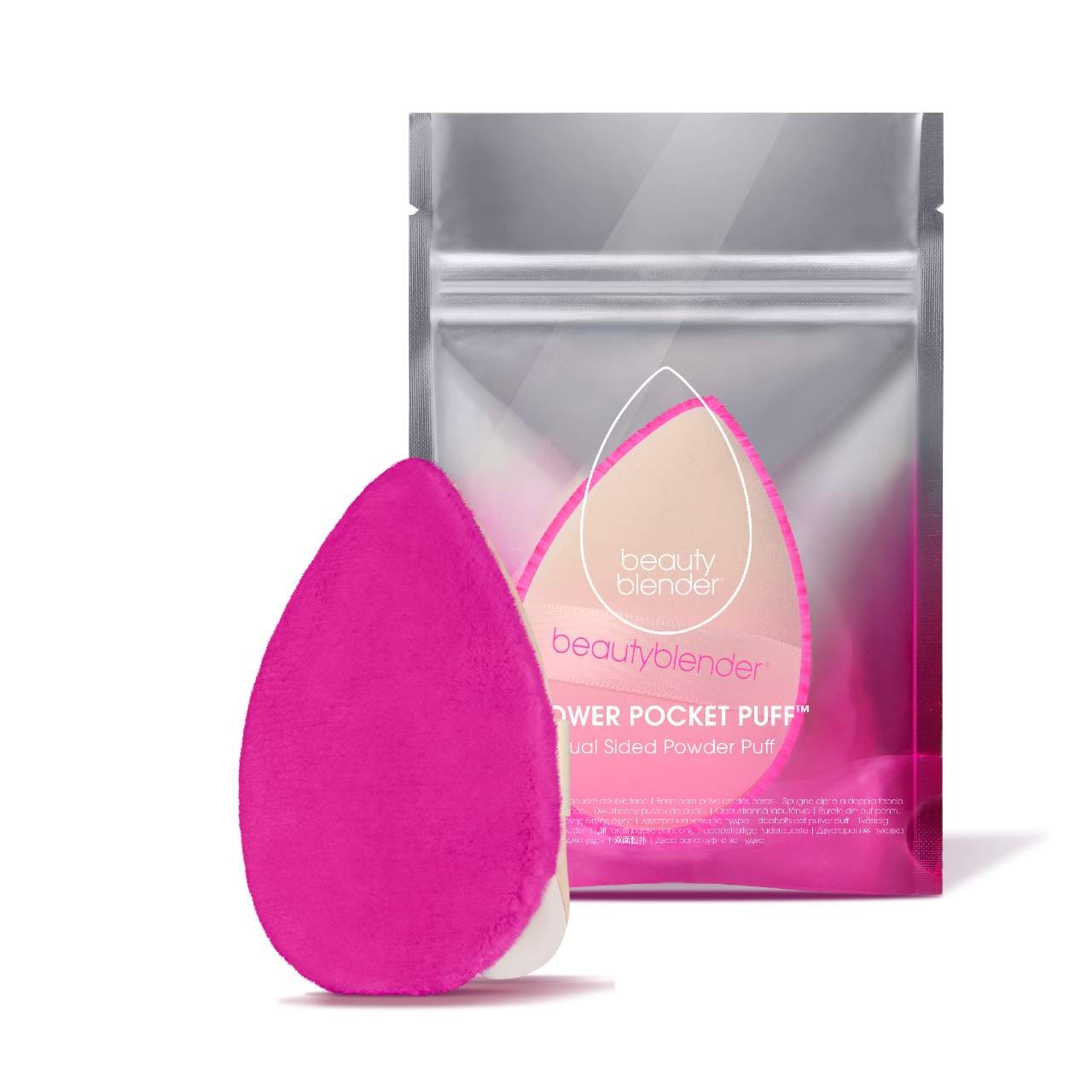 Двусторонняя пуховка для фиксации и запекания Beautyblender Power Pocket Puff — фото 6
