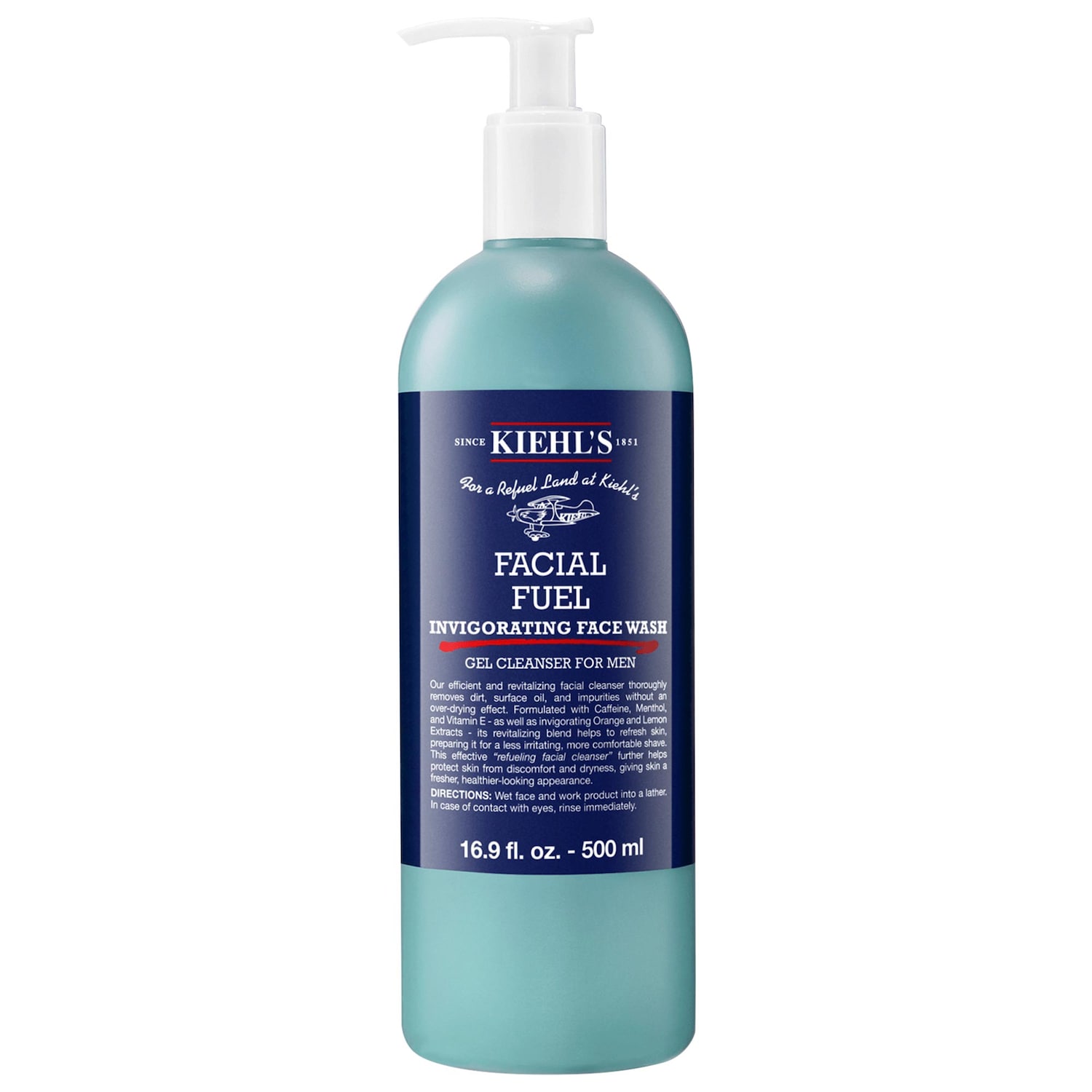 Kiehl's Since 1851 Тонизирующий гель для умывания Kiehl's Facial Fuel для мужчин — фото 1