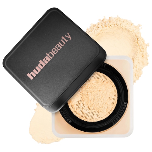 Рассыпчатая пудра для запекания и фиксации с эффектом размытия Huda Beauty Easy Bake, цвет: Banana Bread
